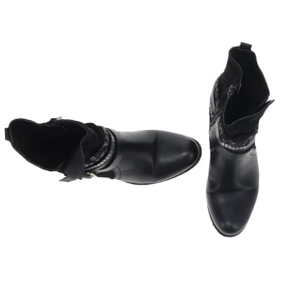 Bottines noires - Femme - Pointure 38 - Photo 1