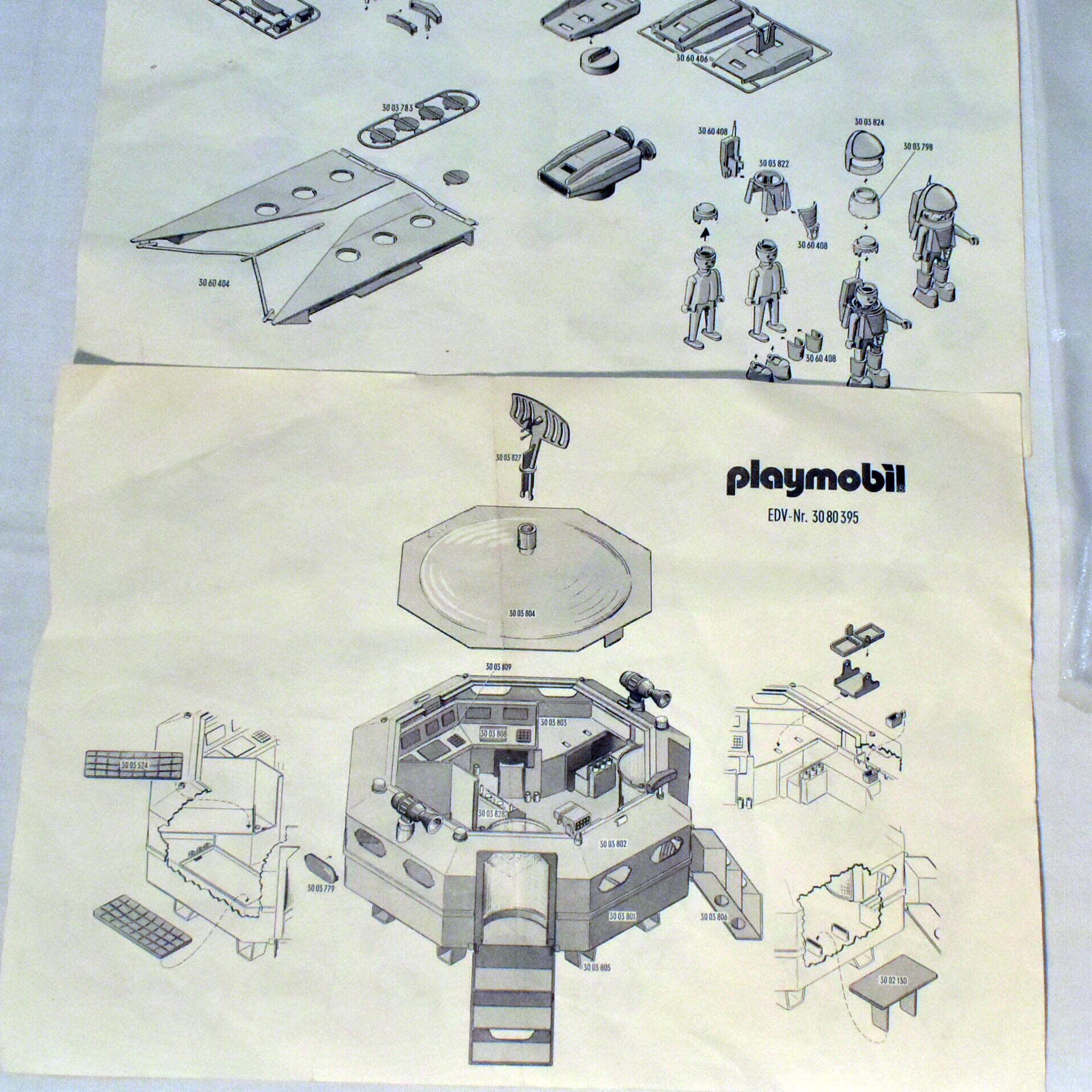 Playmospace by Playmobil™ - Station Lunaire & Navette Spatiale - Années 80 - État correct - Photo 25