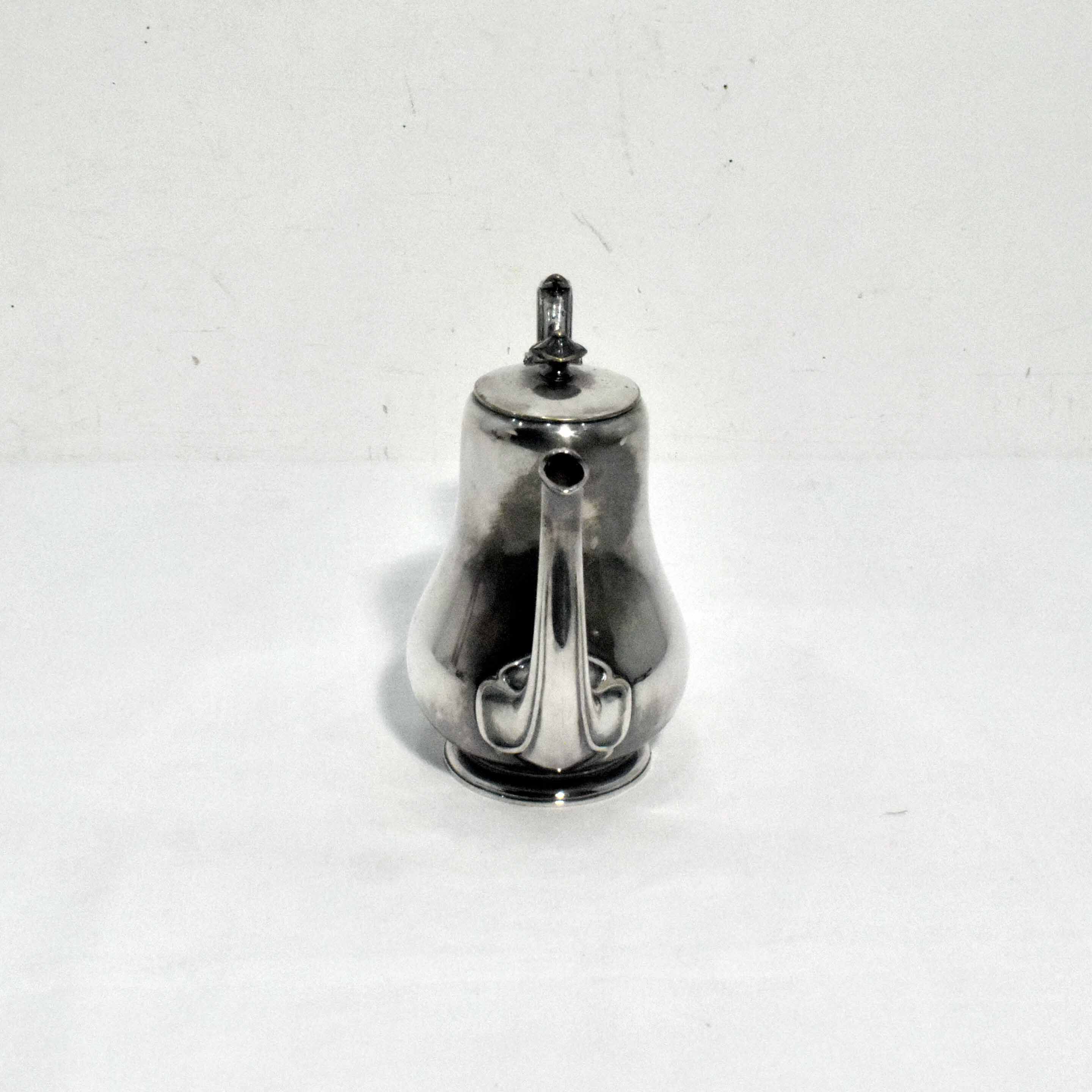 Petite Théière Ancienne - Christofle® - Métal Argenté - Bon état - Photo 7