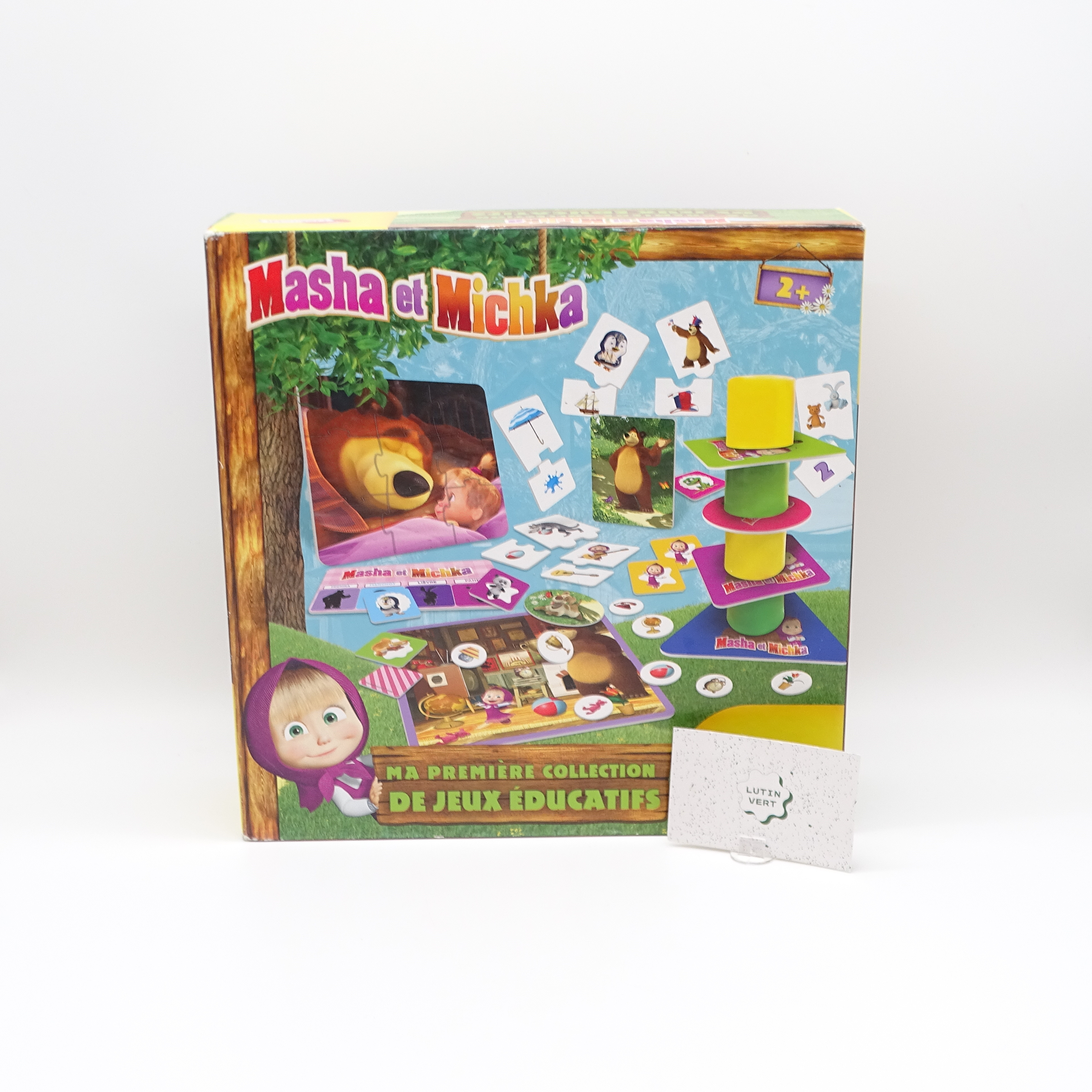 Masha et Michka – Ma première collection de jeux éducatifs d'occasion LISCIANI - Dès 2 ans | Ref 14339 Très bon état -  reconditionné disponible sur Label Emmaüs