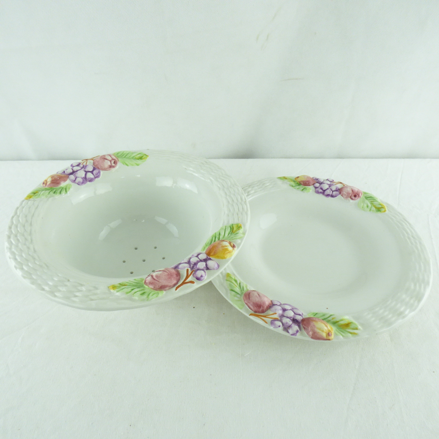 LIFKOME Plateau De Service Rond Pour Fruits Snacks Plateau Élégant Pour