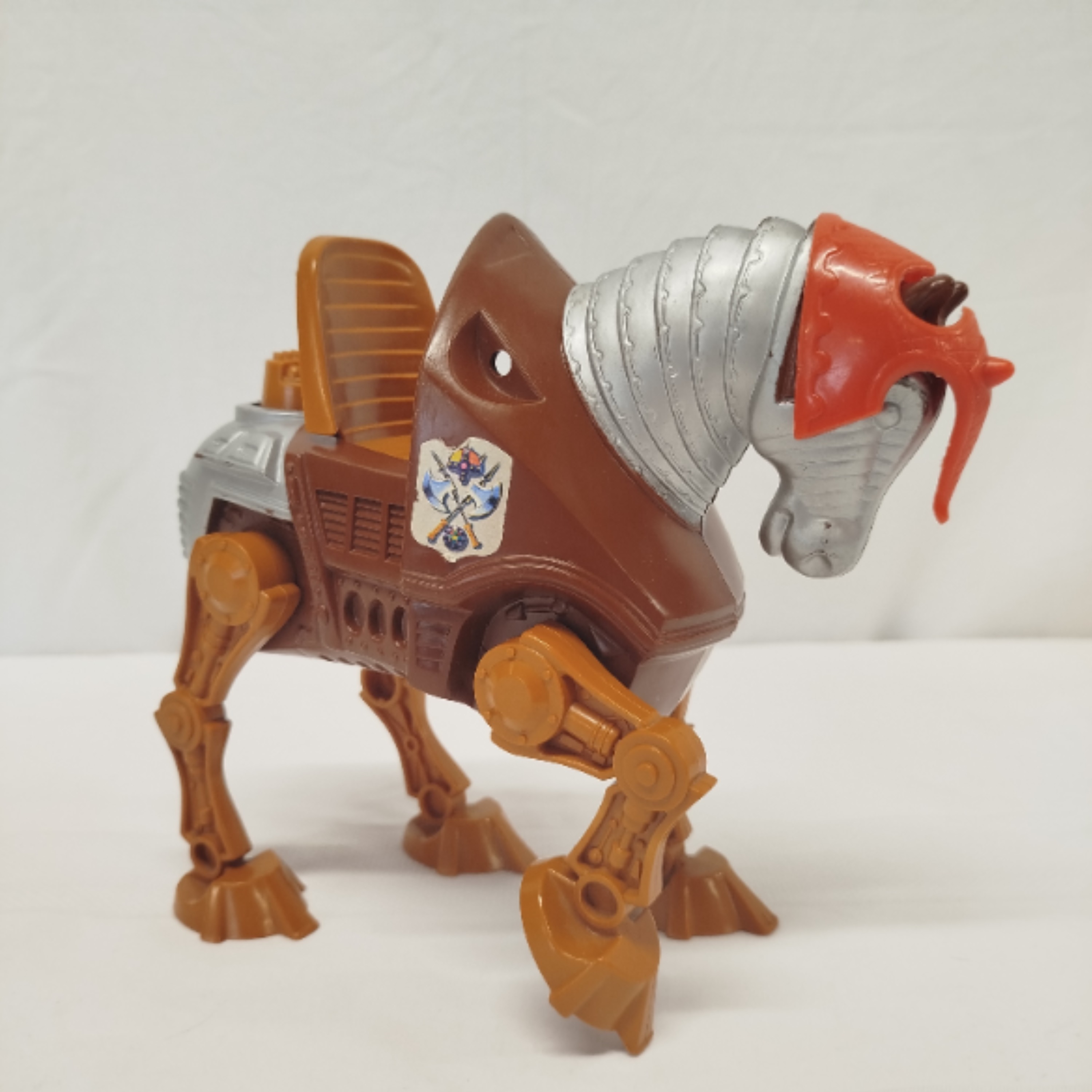 Figurine cheval Stridor du monde des Maîtres de l'Univers (1983)  - Vue 2 - 