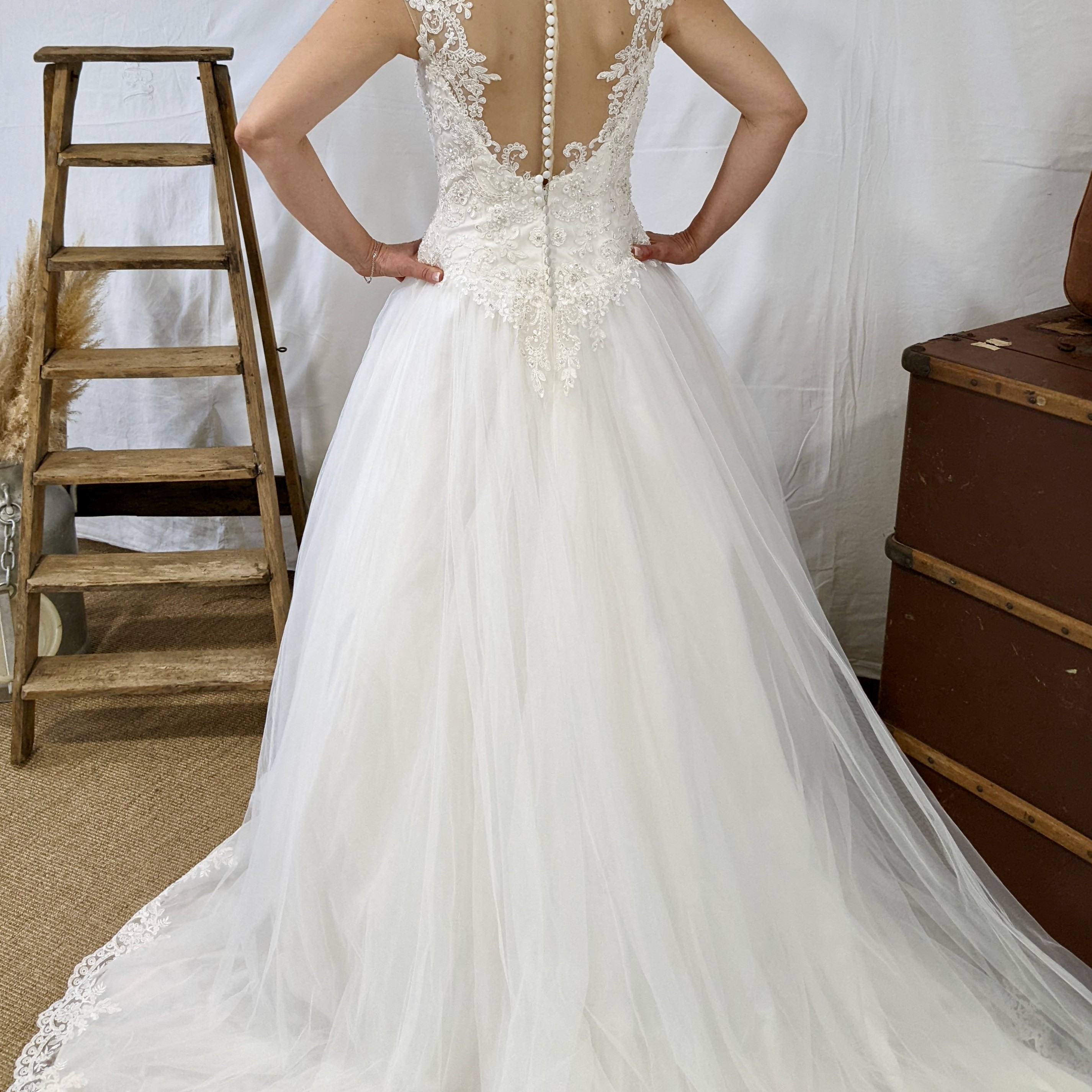 Robe de mariée - Sincerity style bohème Très bon état - Vue 5 - 