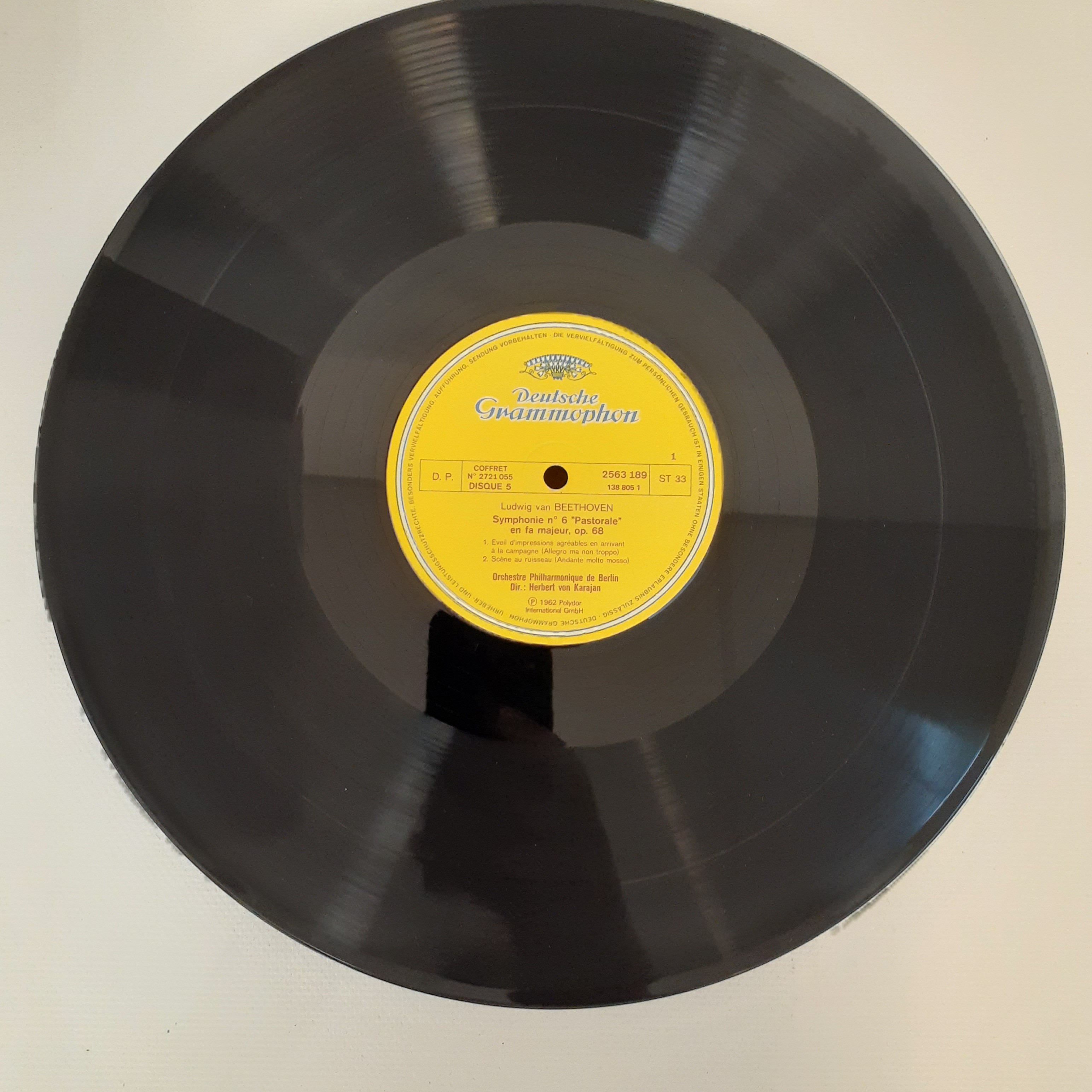 Voir photo 4 de Orchestre Philharmonique De Berlin, Herbert Von Karajan - 9 Symphonies - 1962 Orchestre Philharmonique De Berlin, Herbert Von Karajan - 9 Symphonies - 1962 Bon état - Vue 4 -