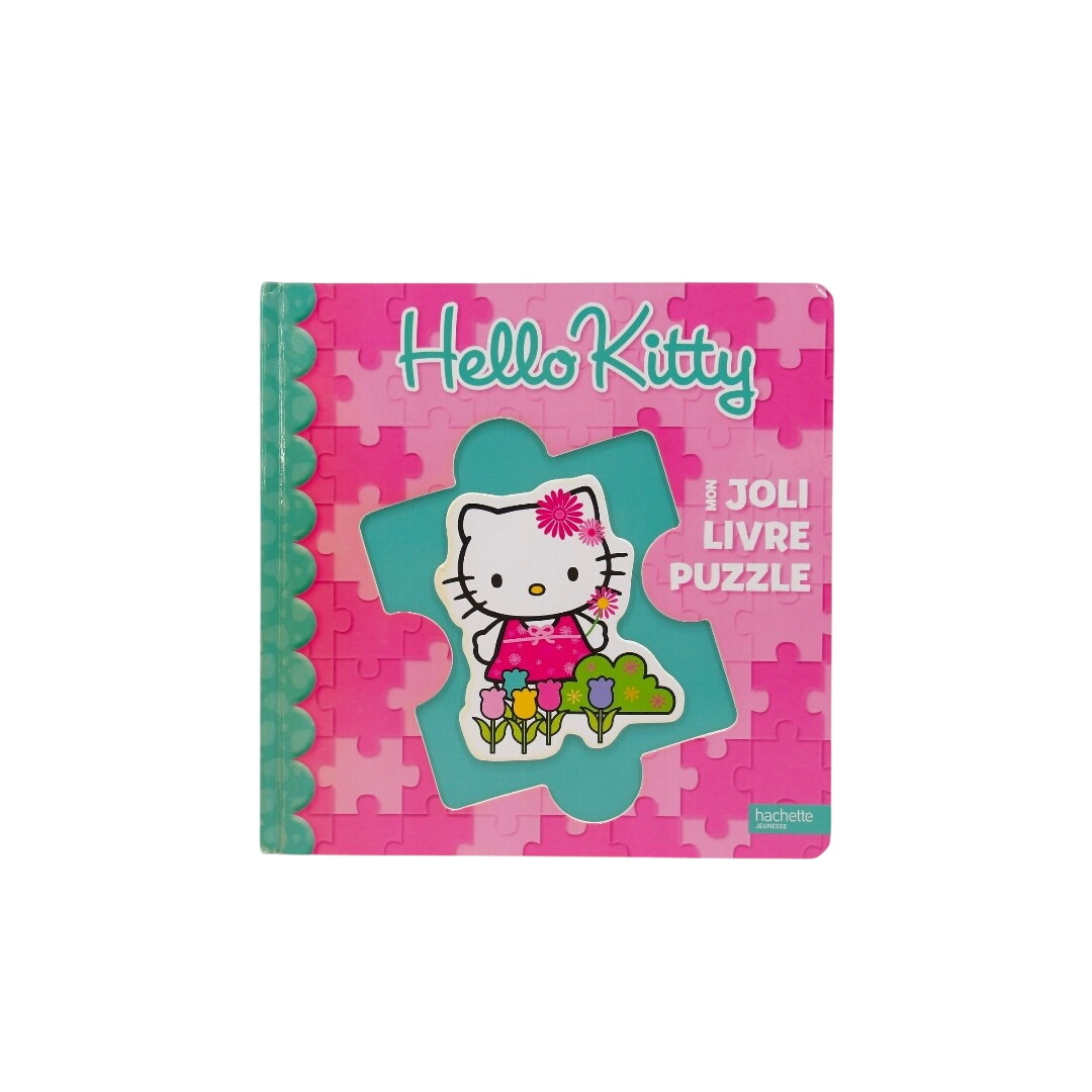 Puzzle livre - Hello Kitty 5- x12 pièces - Édition 2014 Très bon état -  reconditionné disponible sur Label Emmaüs