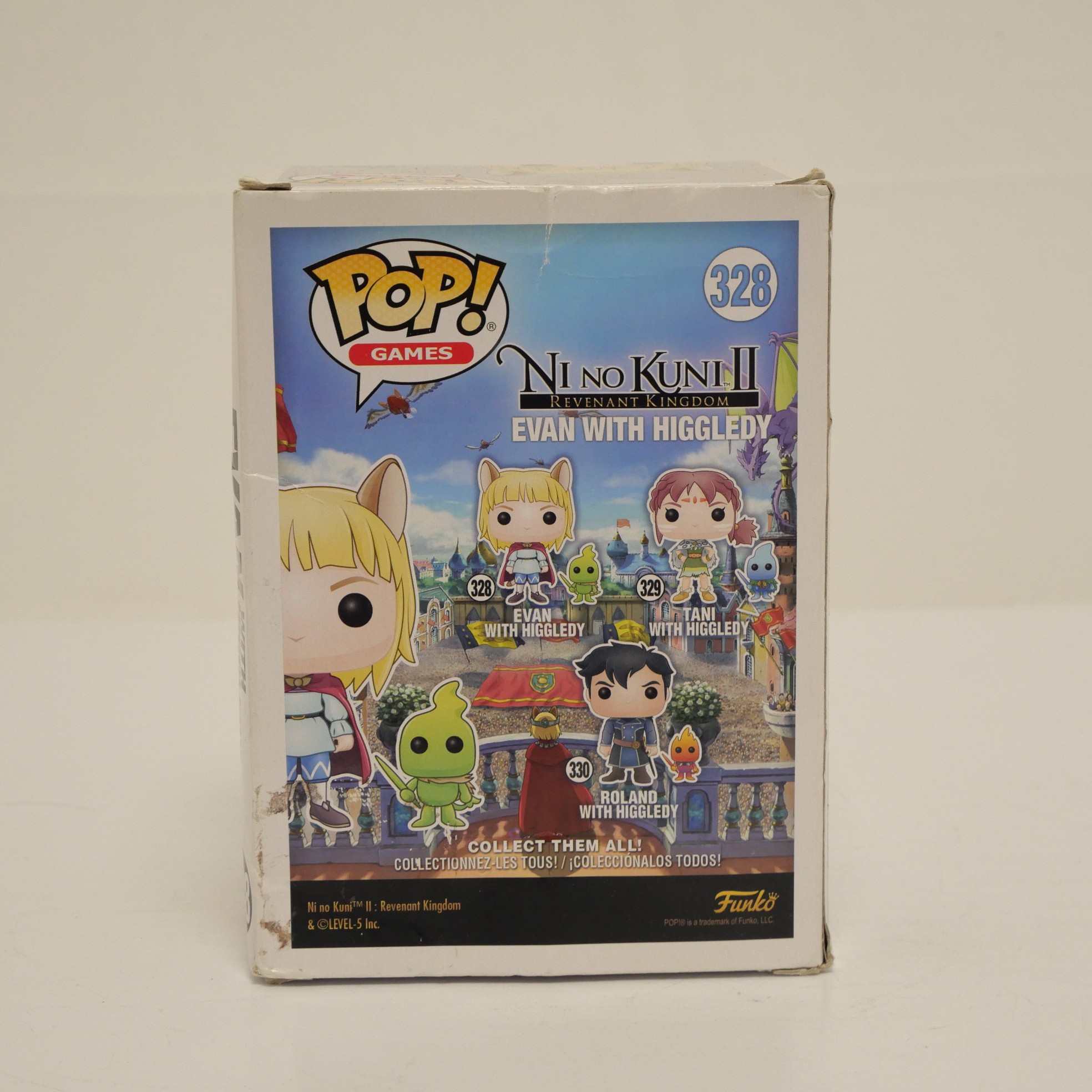 Figurine Funko POP ! #328 - Evan avec Higgledy - Ni No Kuni (Vaulted) Bon état - Vue 3 - 