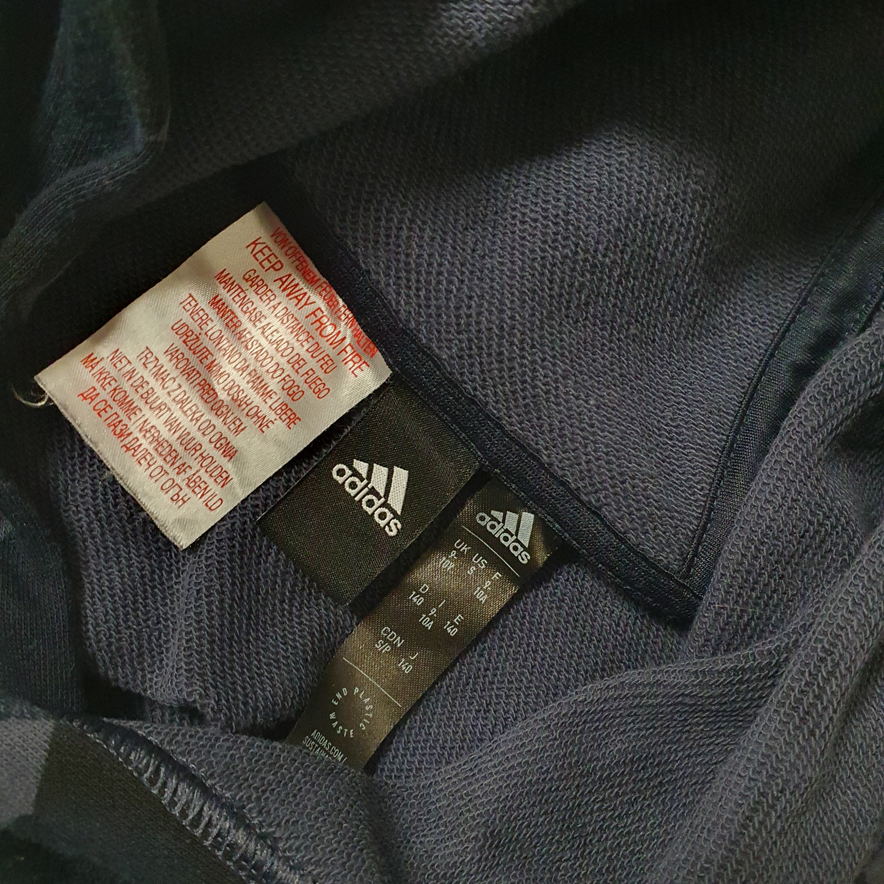 Sweat à capuche enfant-ADIDAS-9/10A - Photo 2