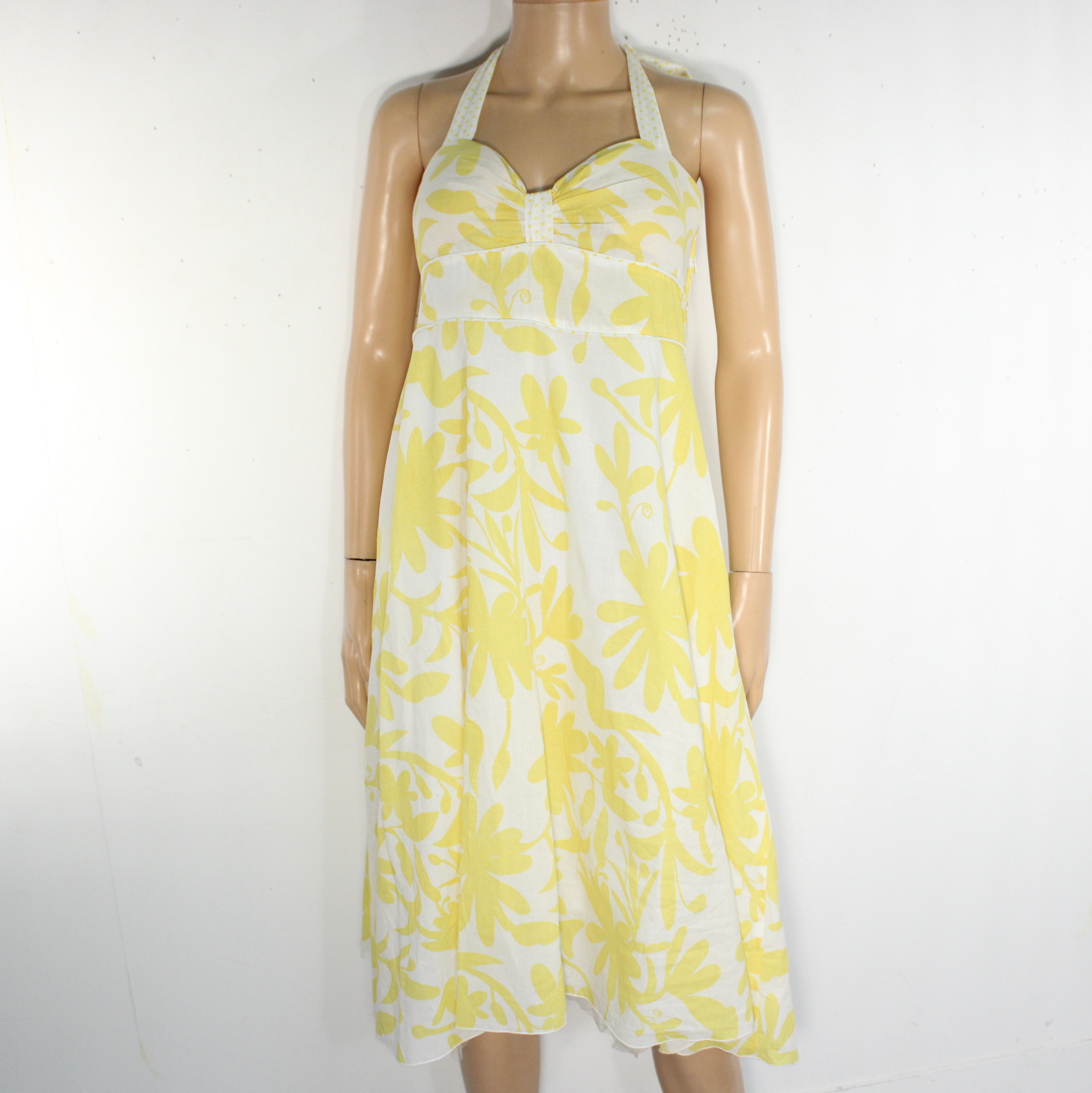 Robe Blanche & Fleurie GRIFFLIN Taille M - Label Emmaus - Modalova