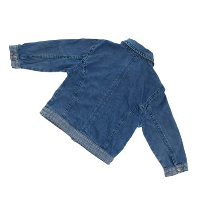 Veste en jeans avec coeurs cousus - Fille - Minimayoral - Taille 3 - Photo 1