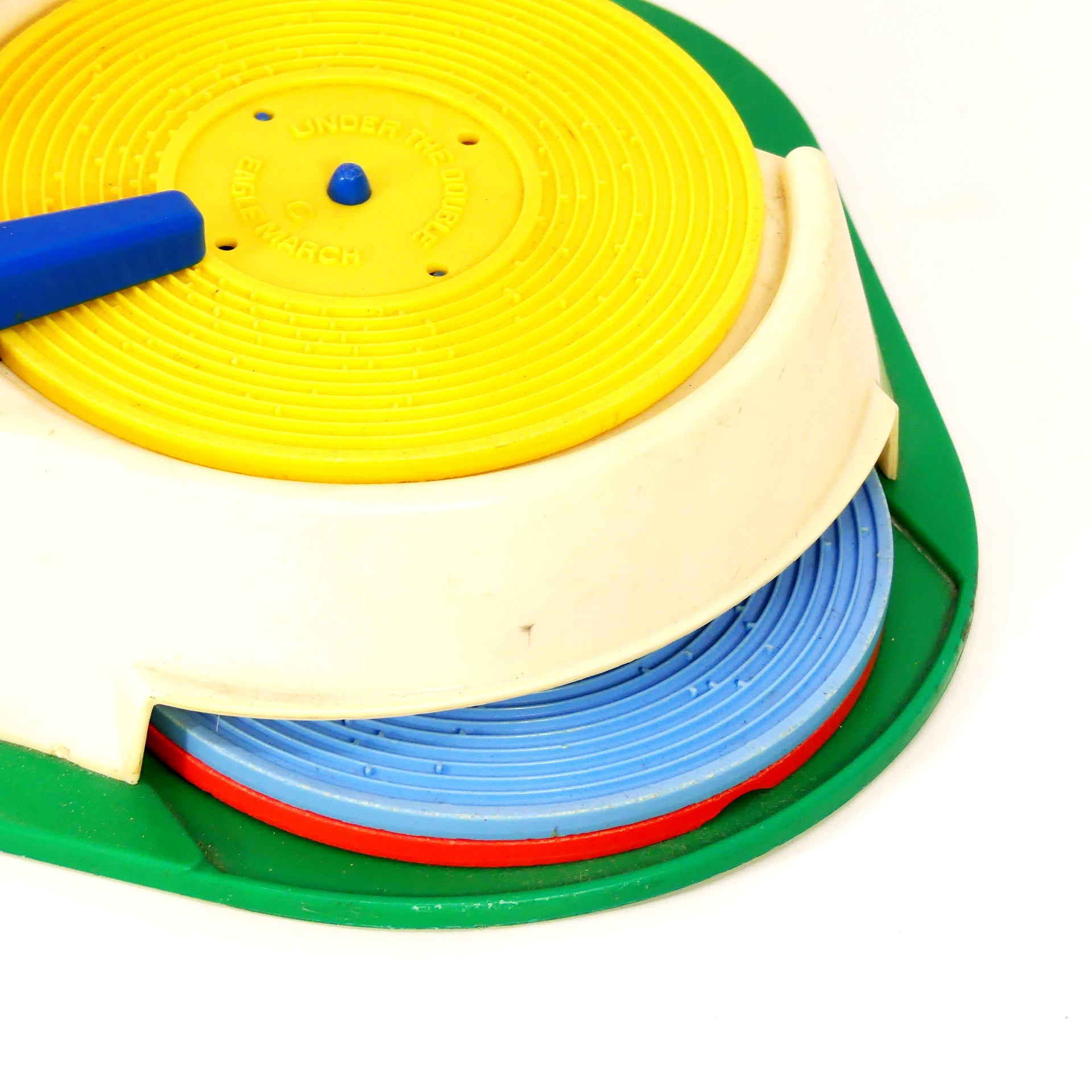 Voir photo 3 de Carroussel Vintage - Fisher Price -1980's Carroussel Vintage - Fisher Price -1980's Bon état - Vue 3 -