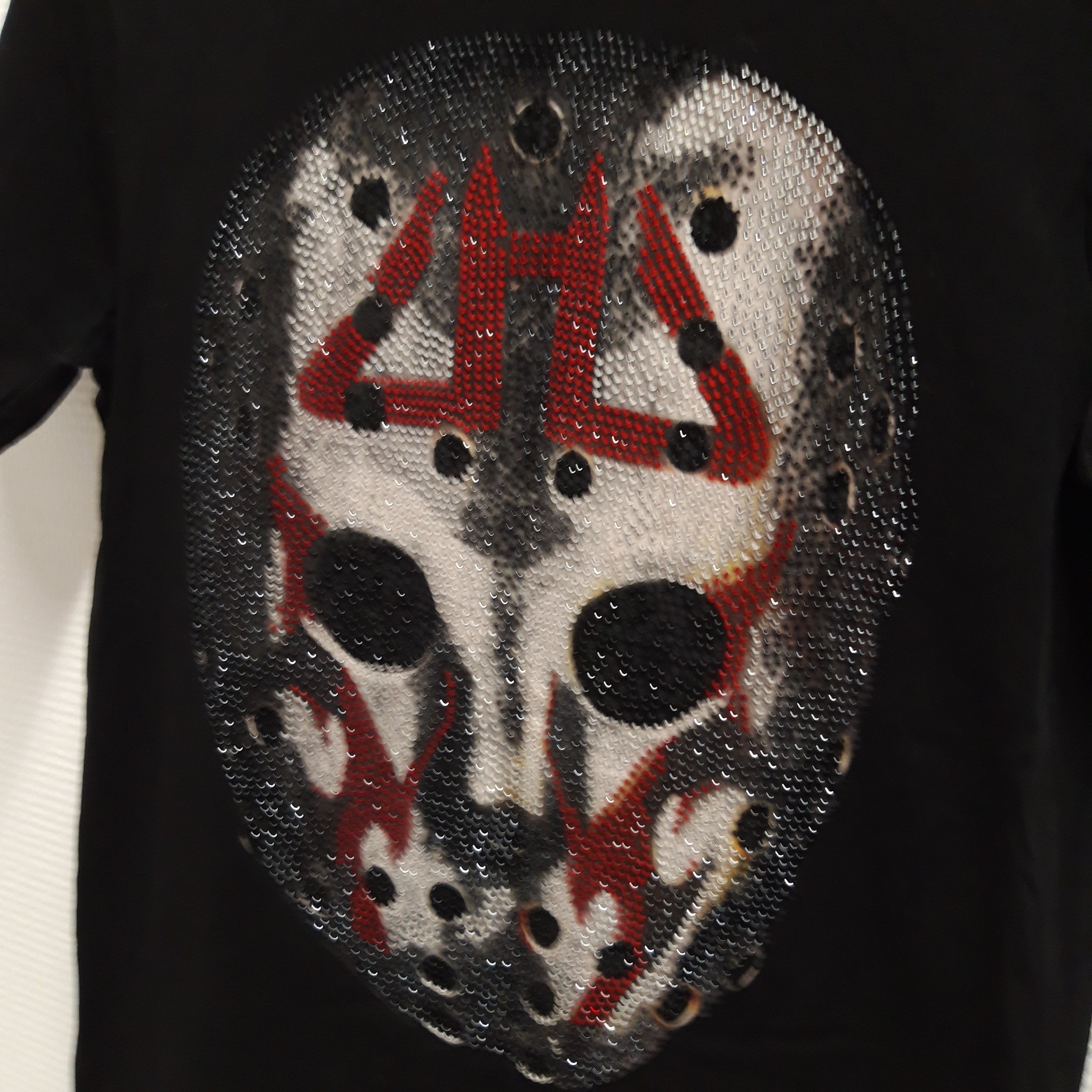 T-shirt noir homme Horspit, taille L Bon état - Vue 3 - 
