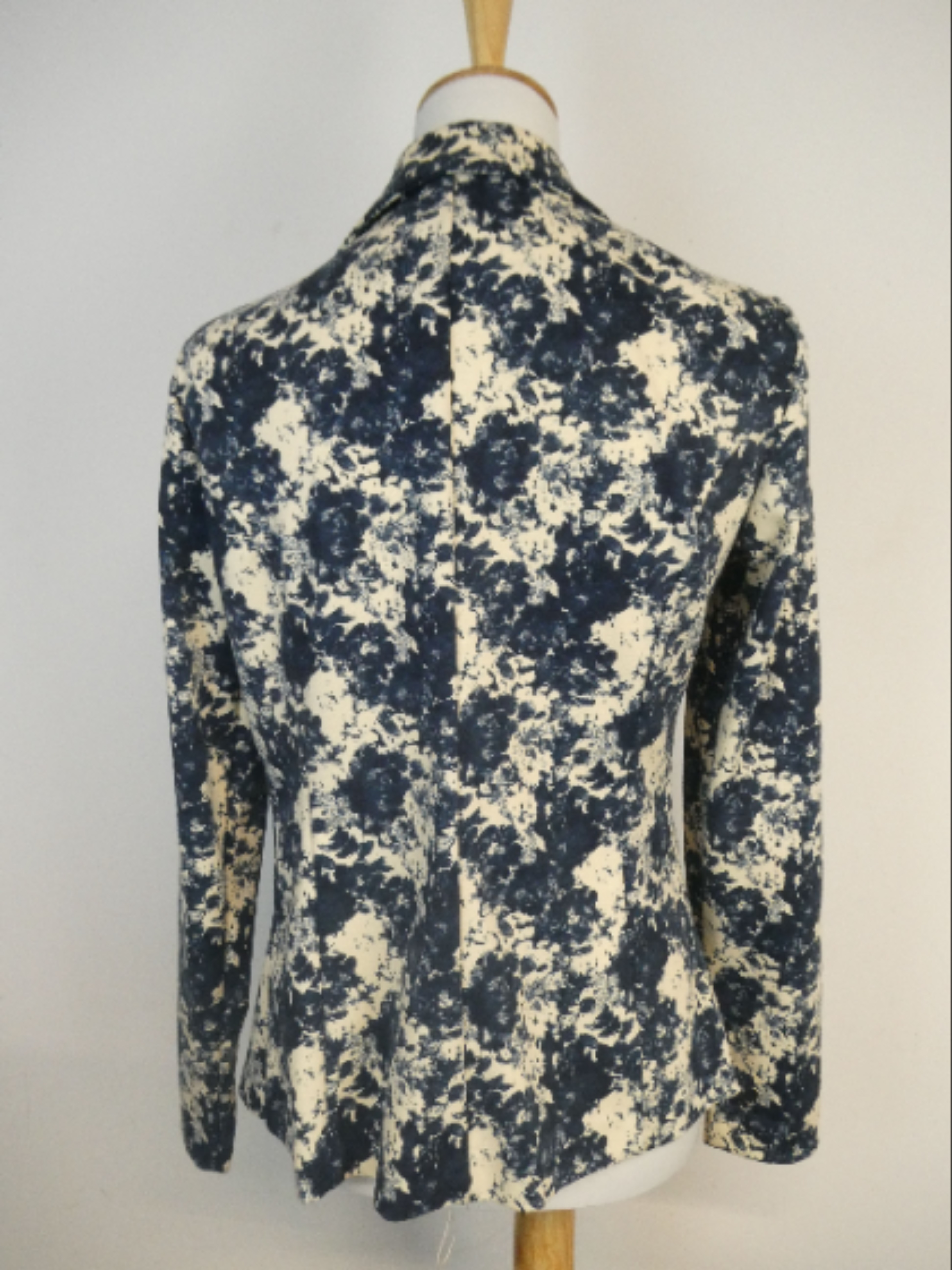 Ensemble Ichi Femme – Veste Taille M et Pantalon Taille T5, Motif Floral Bleu Marine - Photo 11