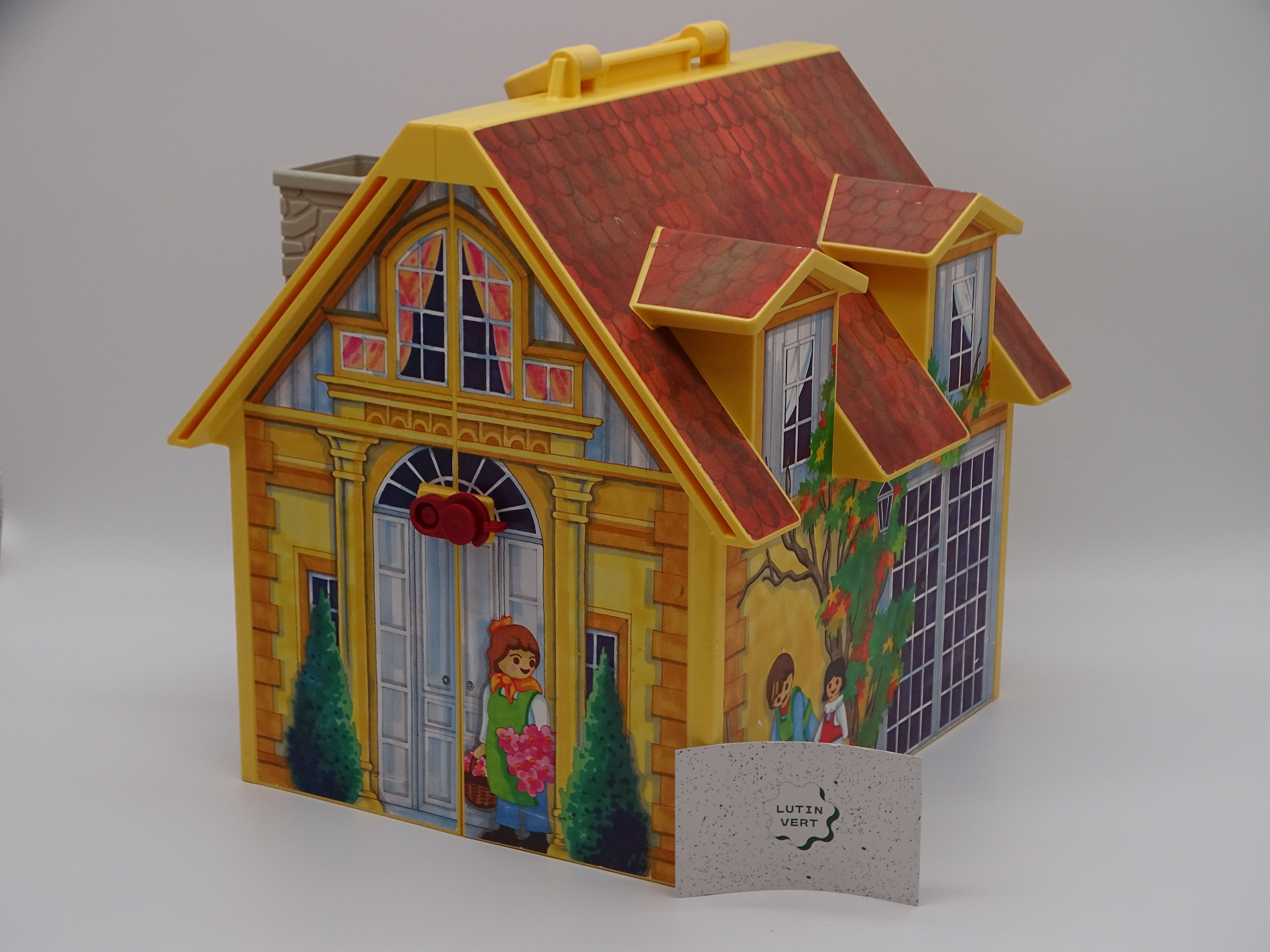 Playmobil pièce unique «La maison jaune» d'occasion PLAYMOBIL - Dès 6 ans | Ref 13439 Très bon état - Vue 4 - 