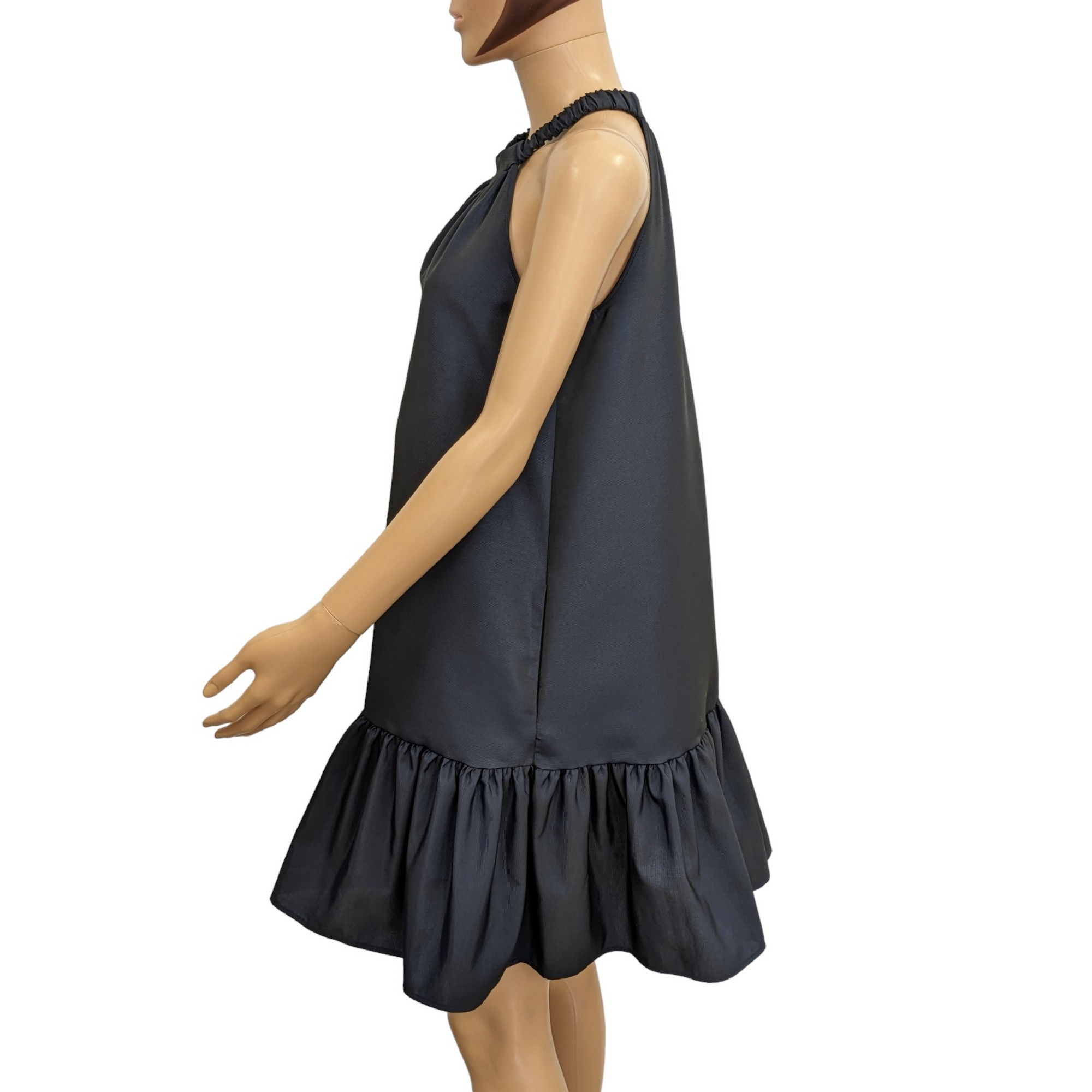 Robe Tara Jarmon T 36 en ottoman bleu nuit Idéal Soirée cocktail - Photo 2