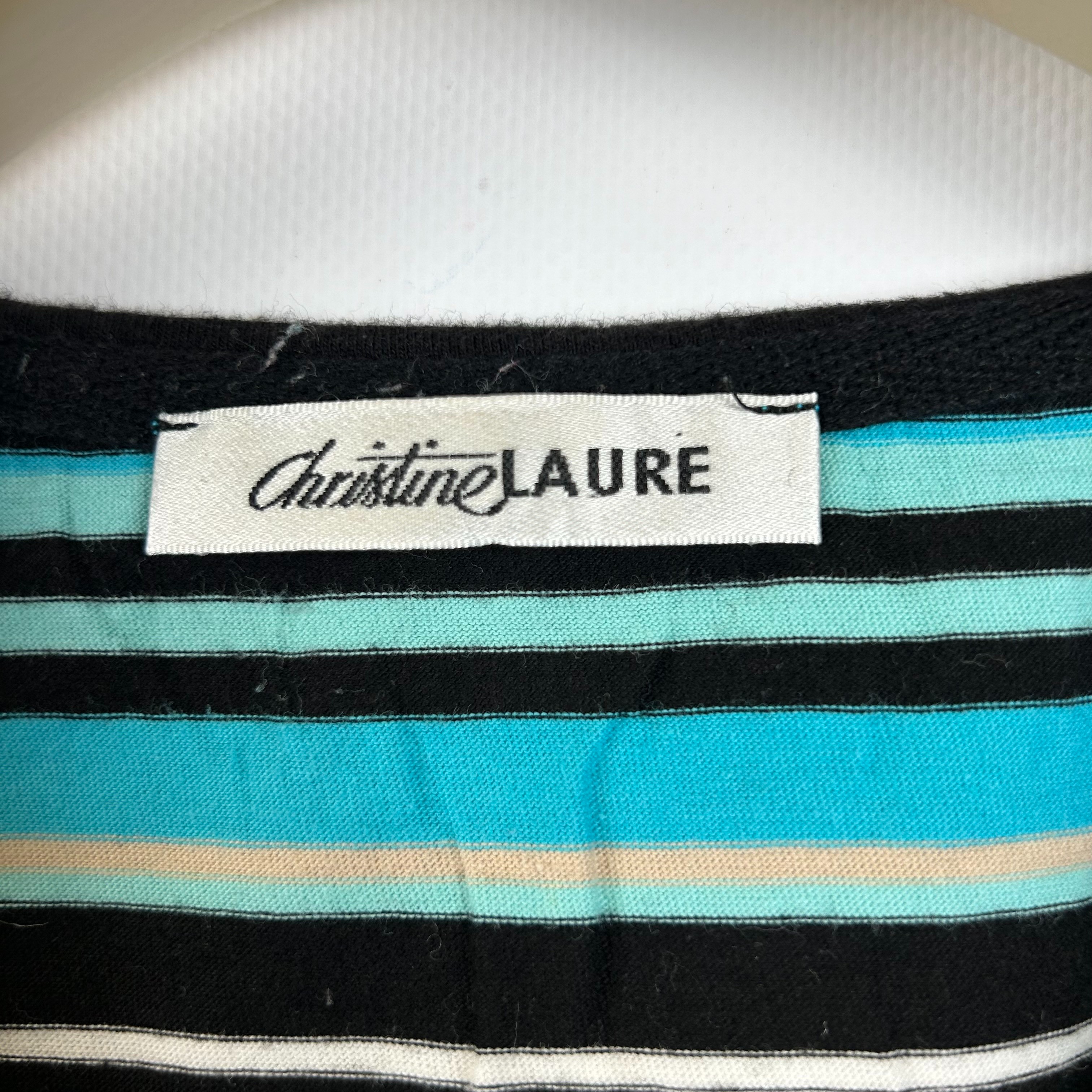 Christine Laure - Pull léger rayé - Taille 42 - Photo 3