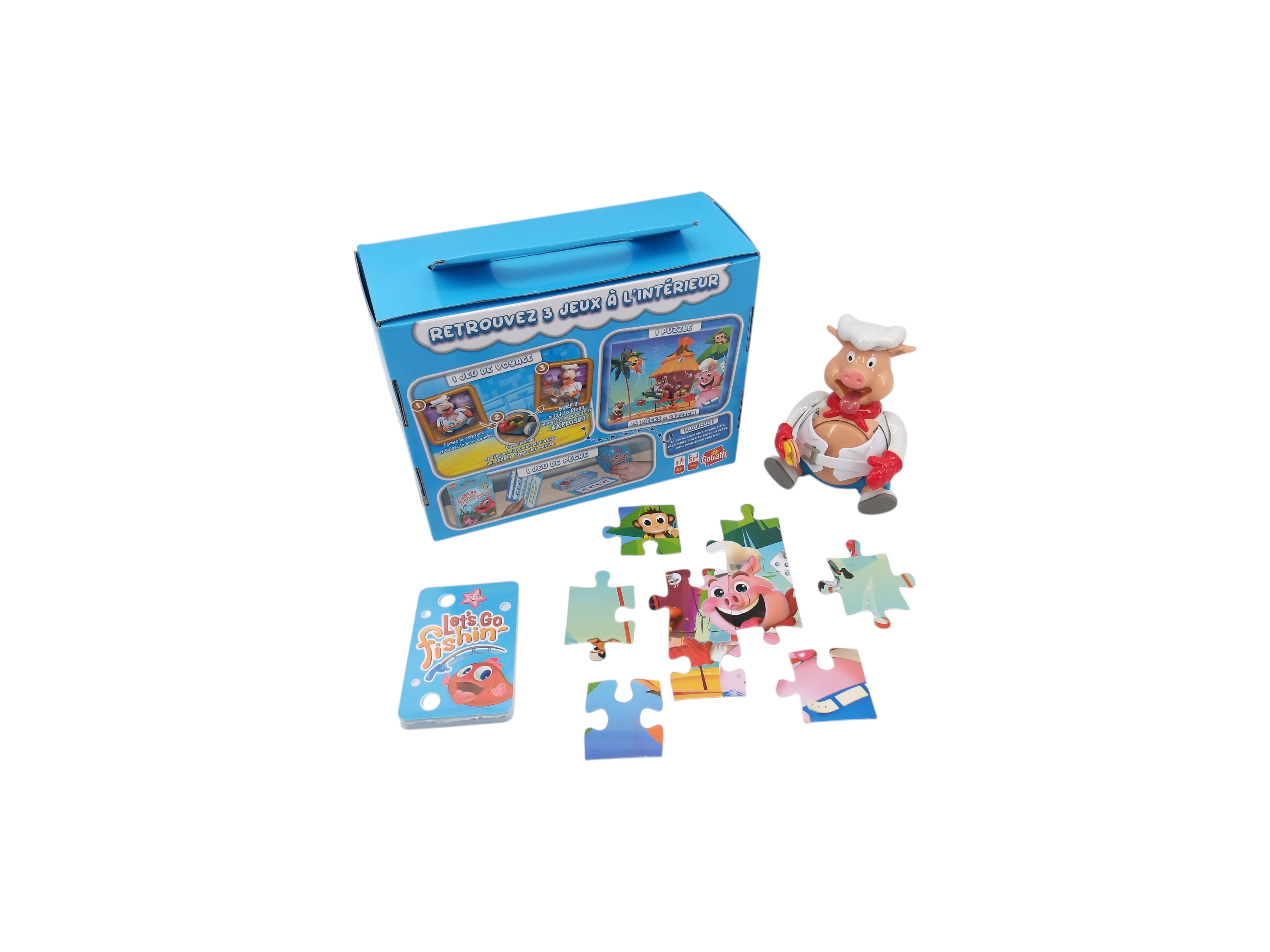 Voir photo 3 de Ma valise de jeux Cuisto Dingo - Edition voyage- Édition 2022 Ma valise de jeux Cuisto Dingo - Edition voyage- Édition 2022 Comme neuf - Vue 3 -