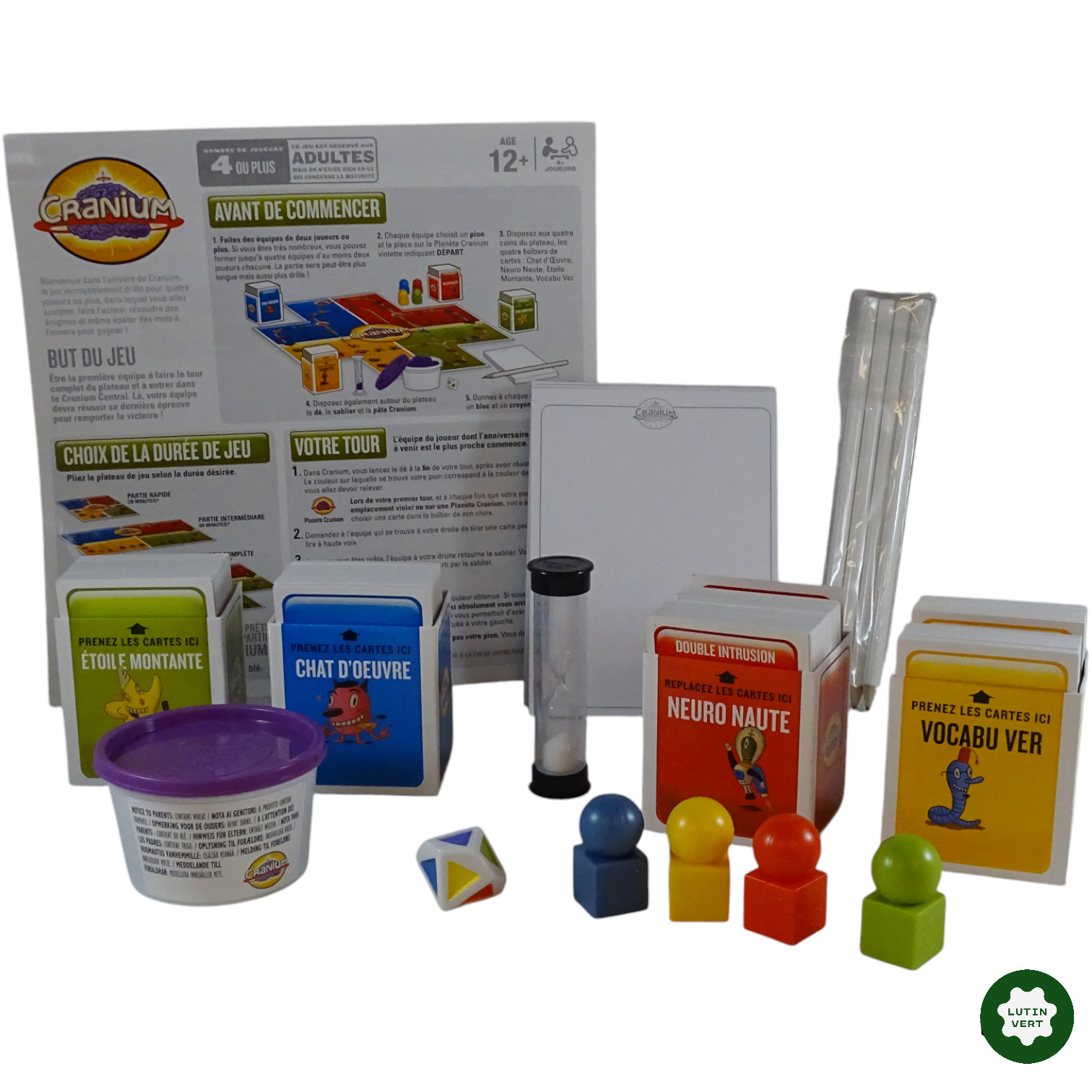 Cranium d'occasion HASBRO - Dès 12 ans | Ref 9181 - Très bon état - Photo 2