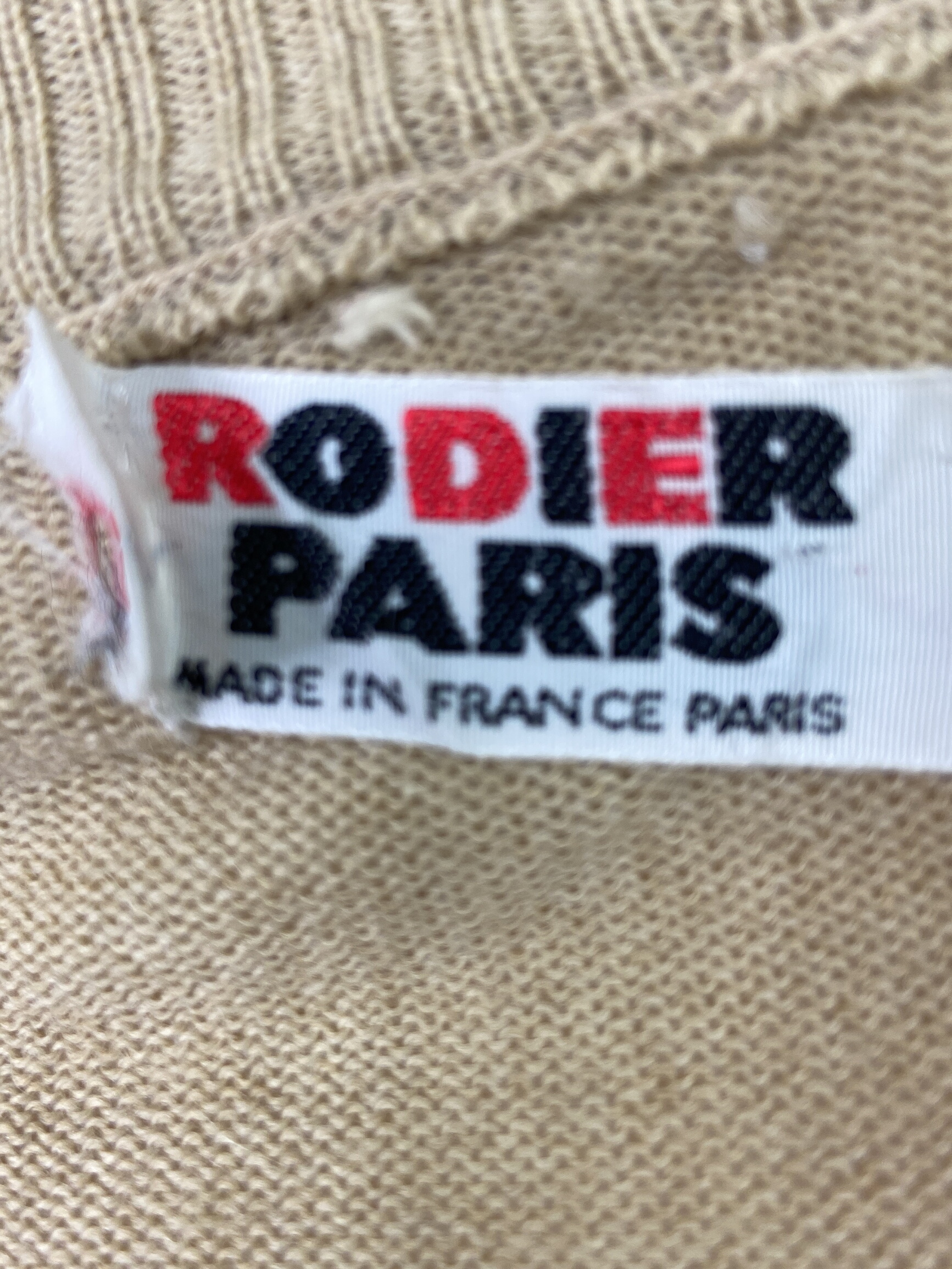 Cardigan beige Rodier Paris Autre très bon état - Photo 1
