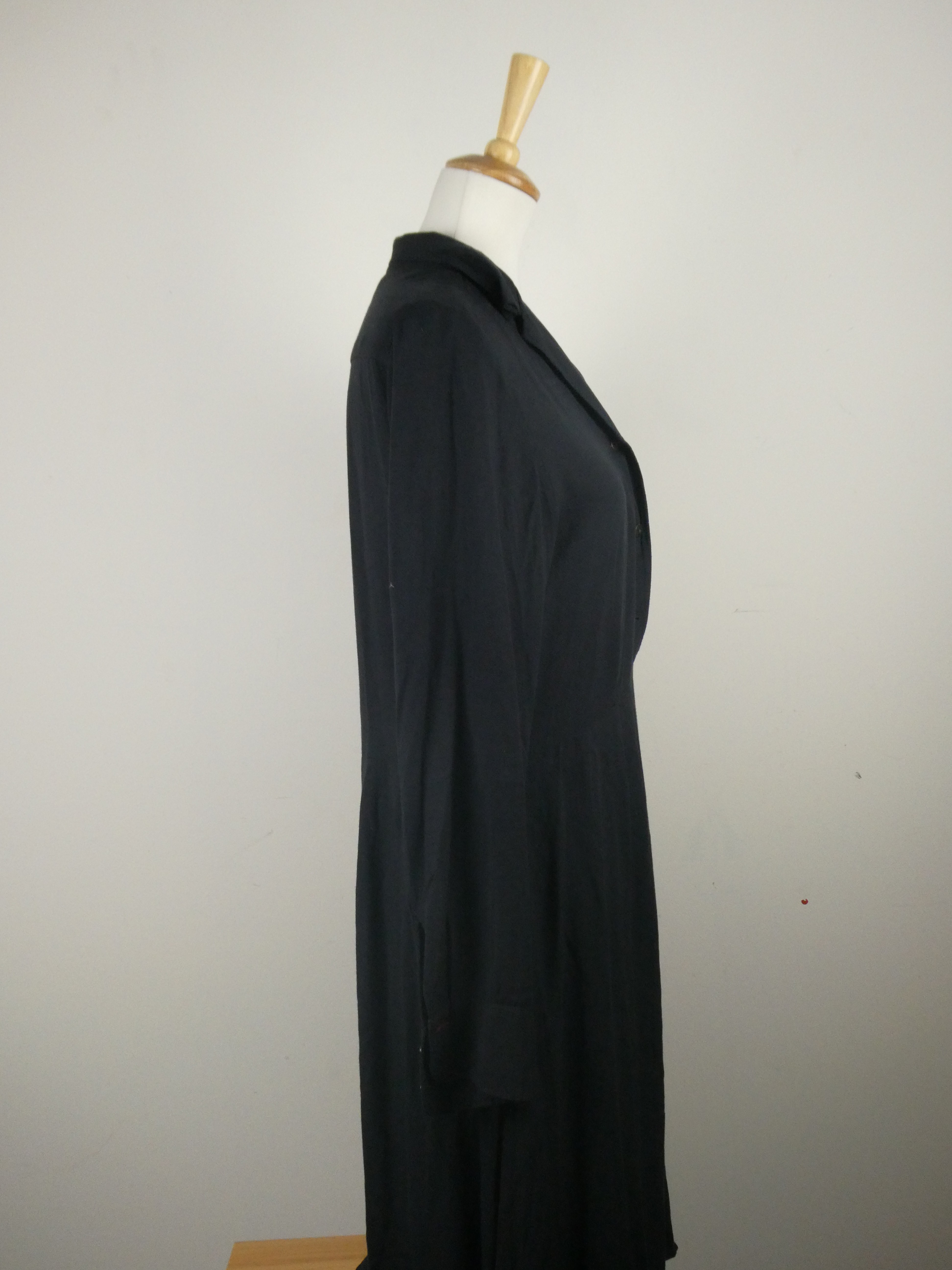 Ines de la Fressange x Uniqlo robe longue manches longues encolure tailleur - Taille M - Photo 3