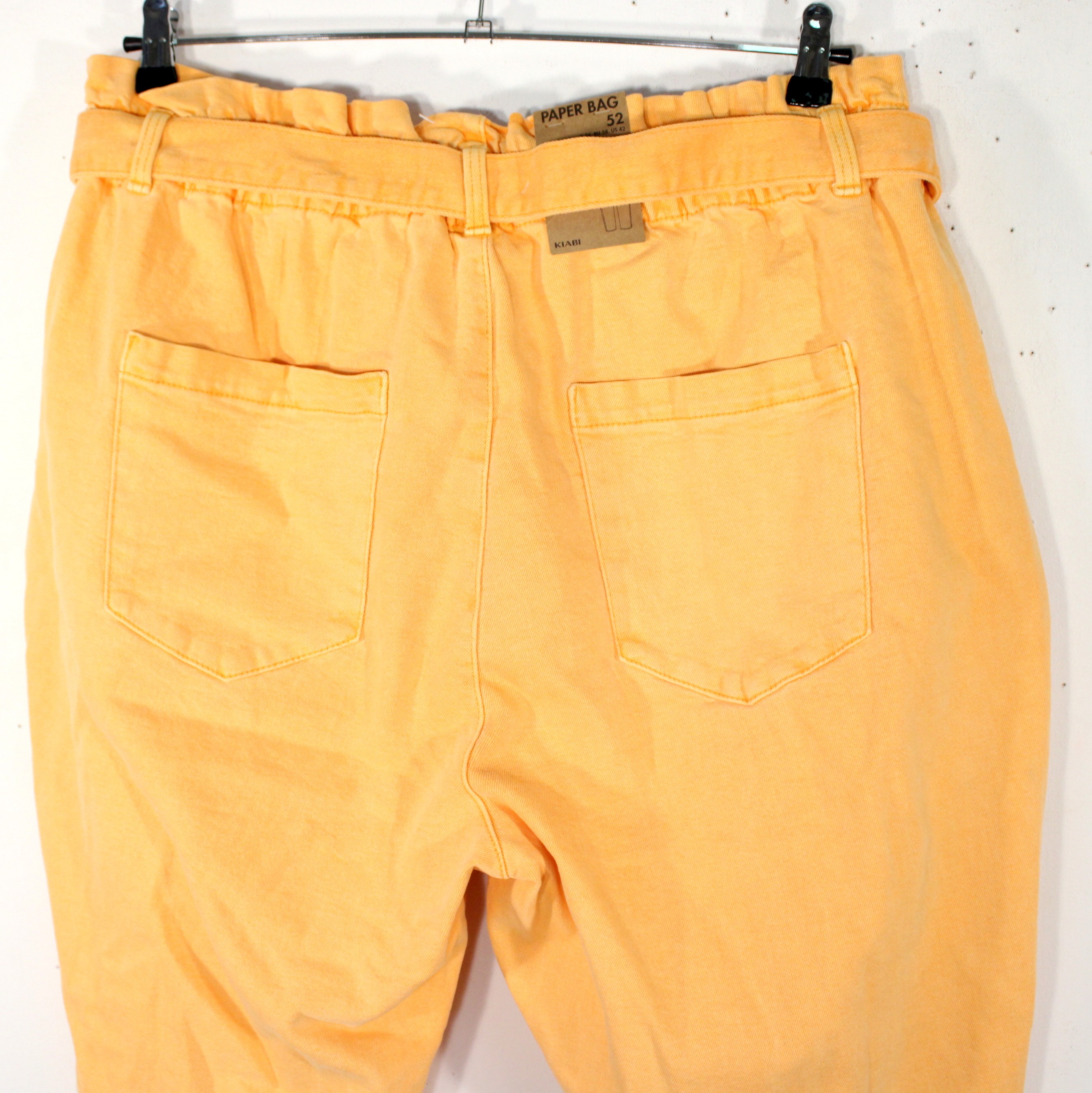 Jean's Femme Orange KIABI Taille 52 - Photo 4