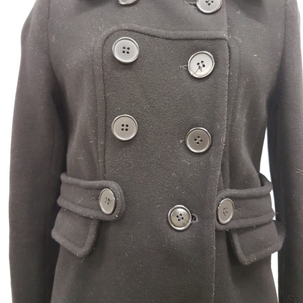 Manteau noir - TARA JARMON- taille 38 Bon état - Vue 8 - 