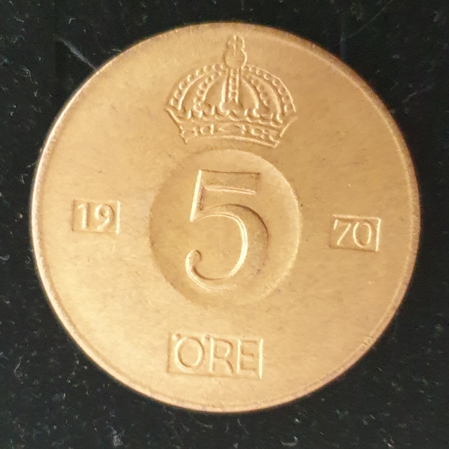 MONNAIE, SUÈDE, GUSTAF VI 2 Öre - 1970 - SPL - Bronze - Photo 0