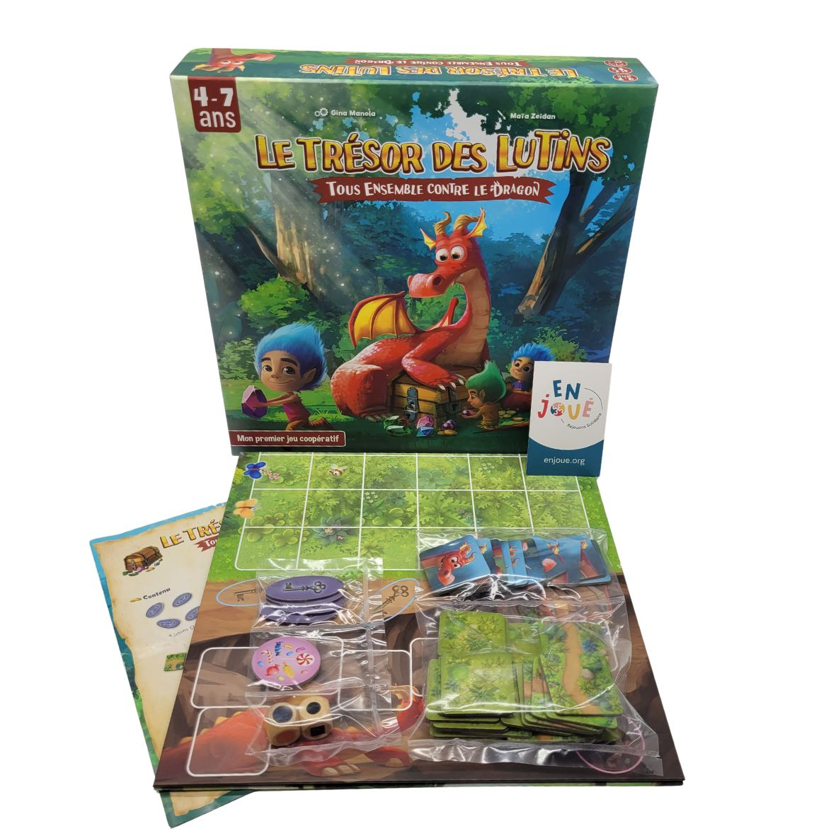 Jeu de société - Le trésor des Lutins - Gigamic - À partir de 4 ans. Très bon état - Vue 2 - 