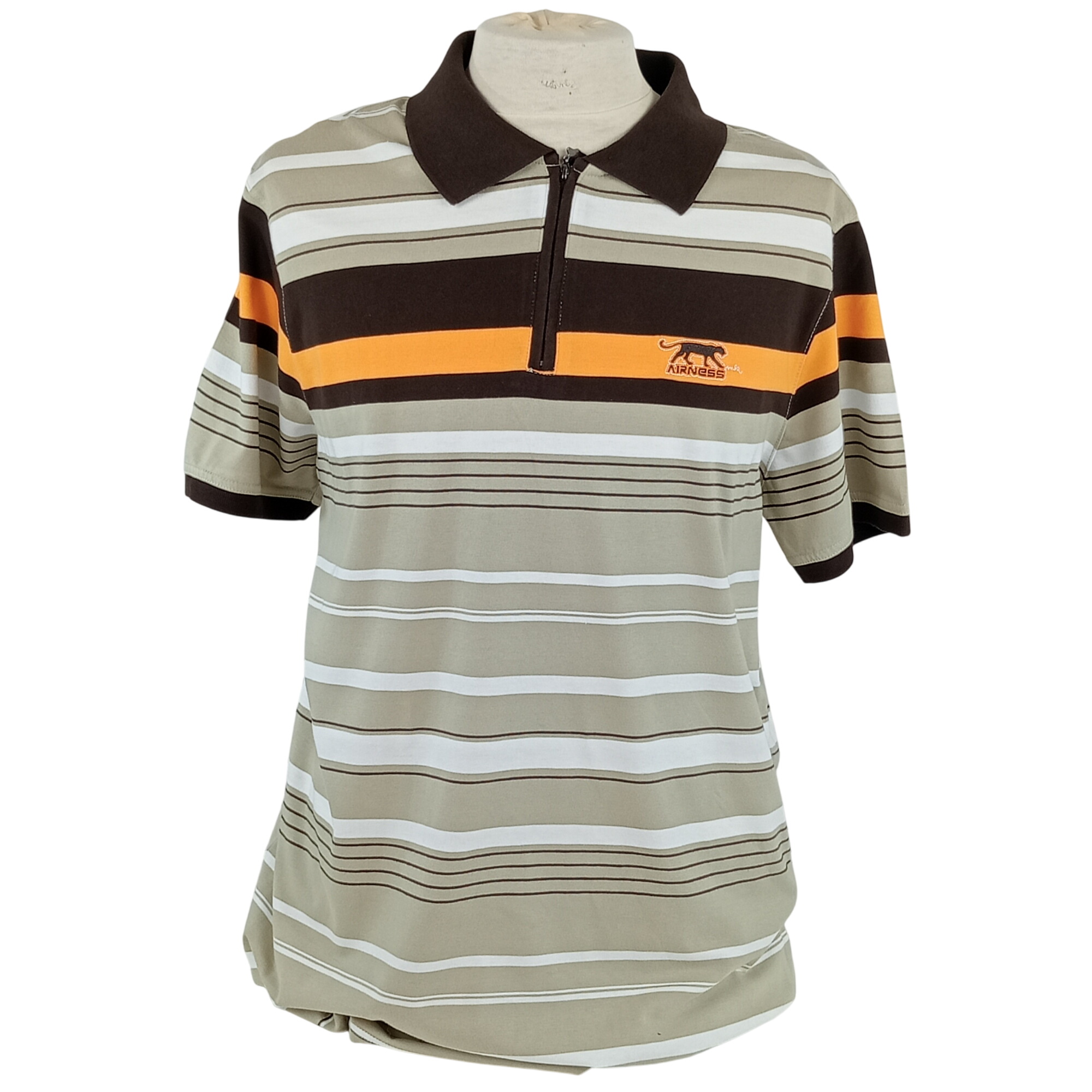 Polo homme de la marque Airness manches courtes de couleur vert pistache taille XL (44) - Photo 0