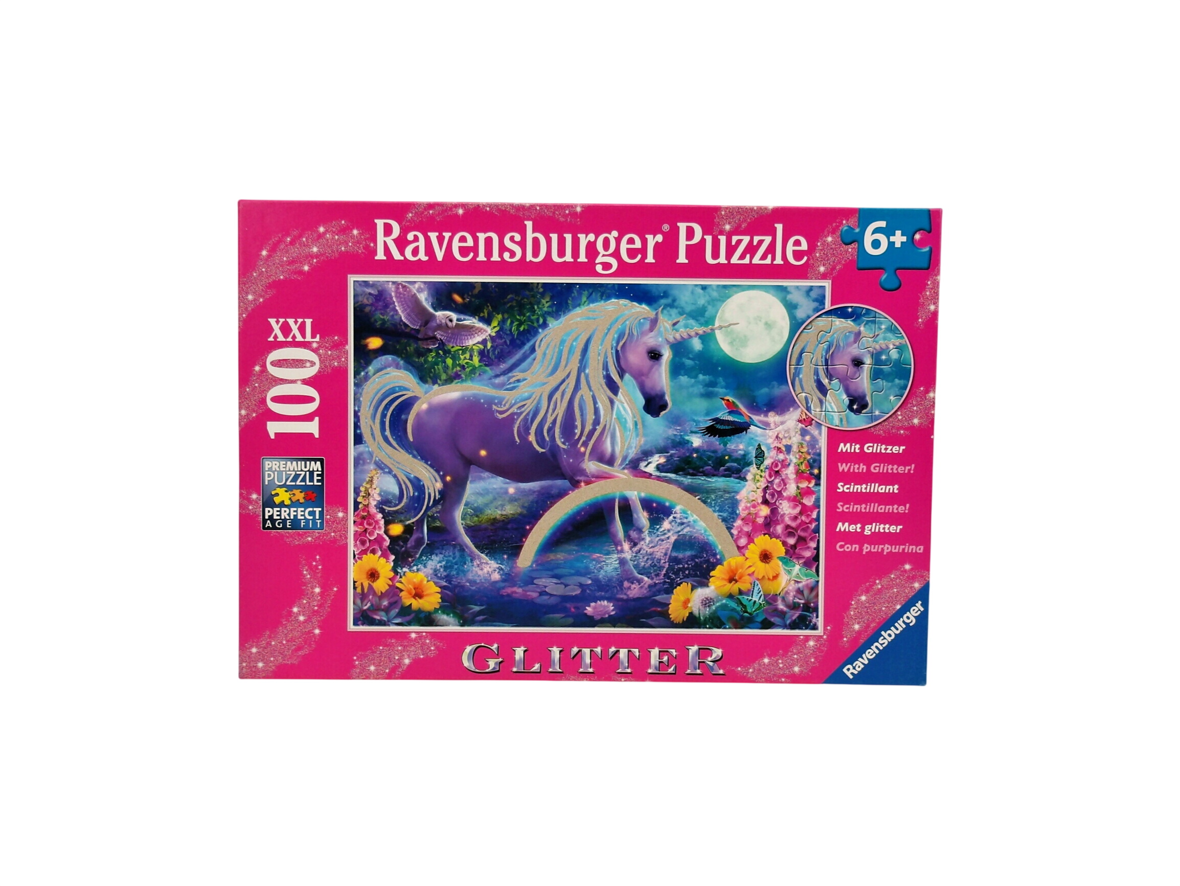 Acheter Puzzle - Licornes scintillantes - 100 pièces Comme neuf - 10,50 € Puzzle - Licornes scintillantes - 100 pièces Comme neuf - reconditionné disponible sur Label Emmaüs