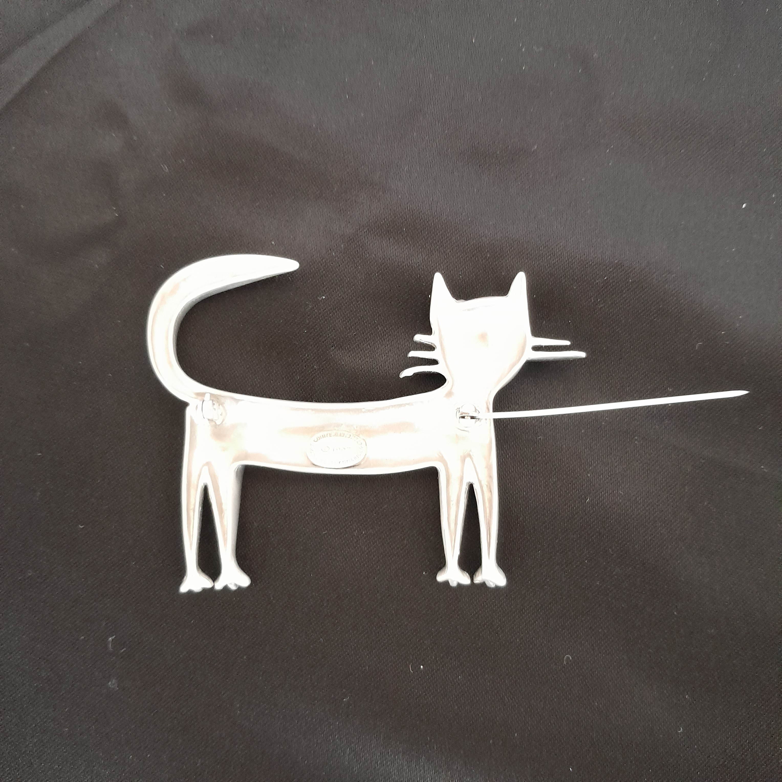 BROCHE-CHAT, Bijou 1997, signé JEAN COCTEAU, éditions MADELINE FLAMMARION - Très bon état - Photo 4
