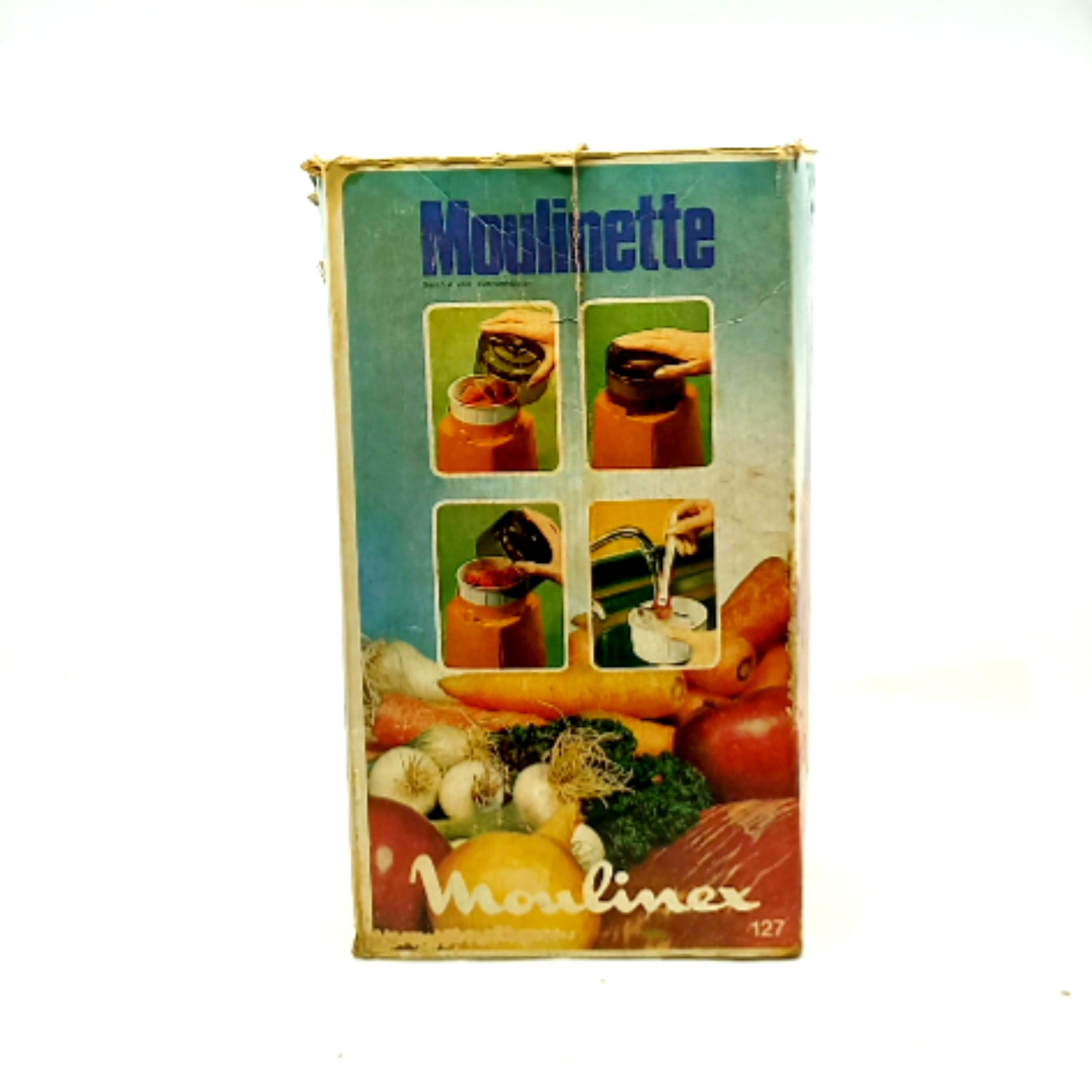 Moulinette électrique MOULINEX Vintage années 70 État correct - Vue 10 - 