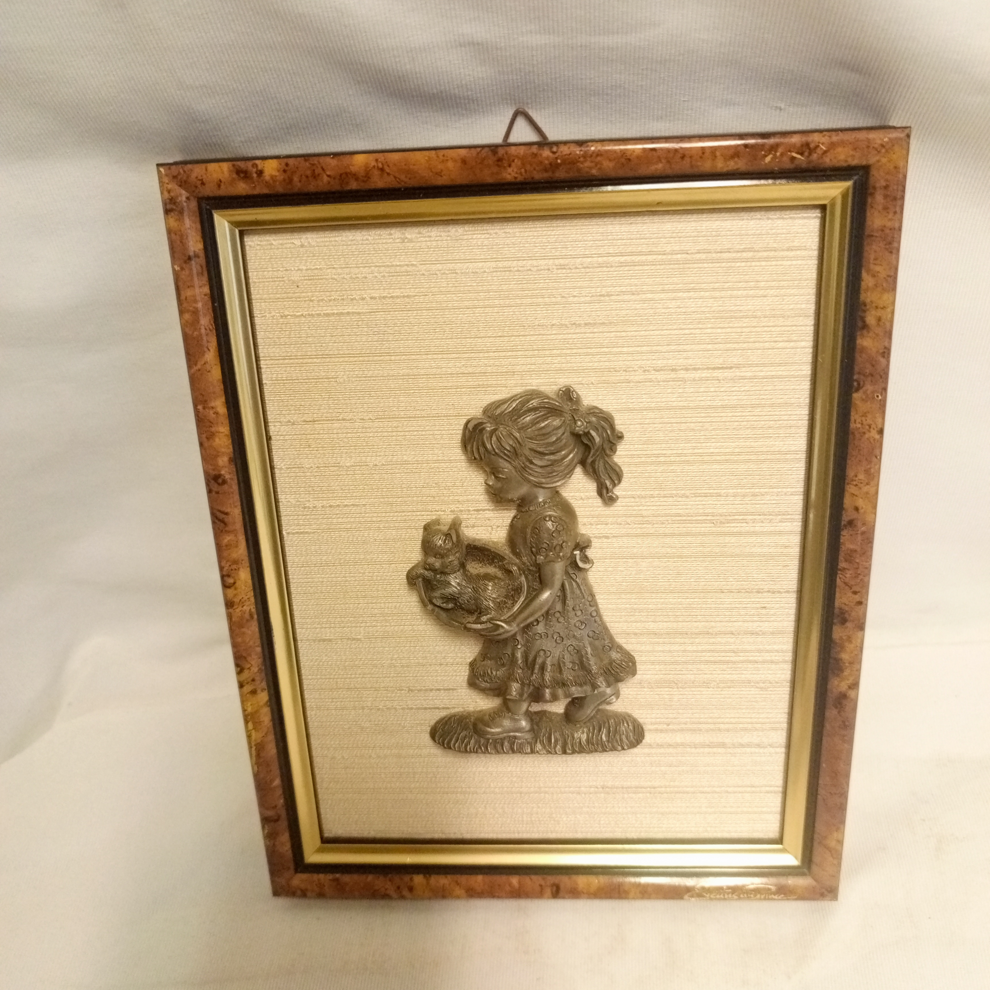 Lot de 3 Cadres figurines étain - Photo 3