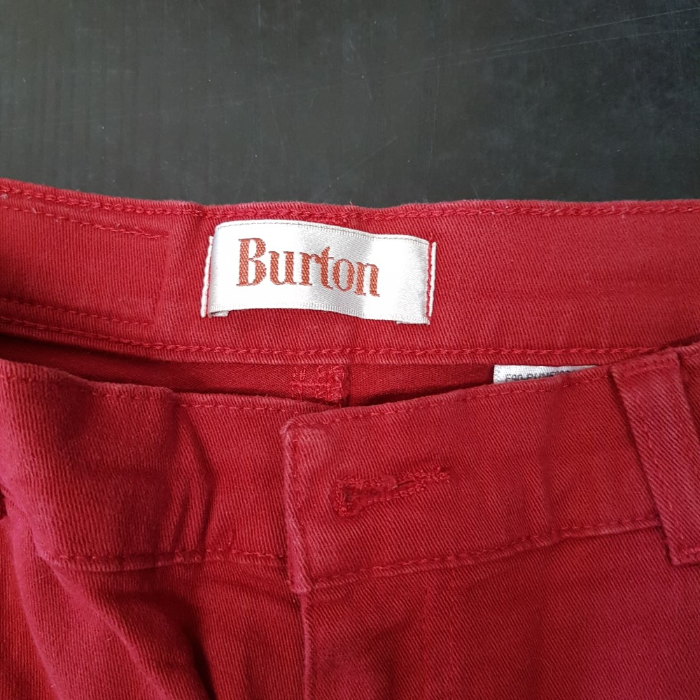 Pantalon rouge - BURTON - taille 40 Très bon état - Vue 5 - 
