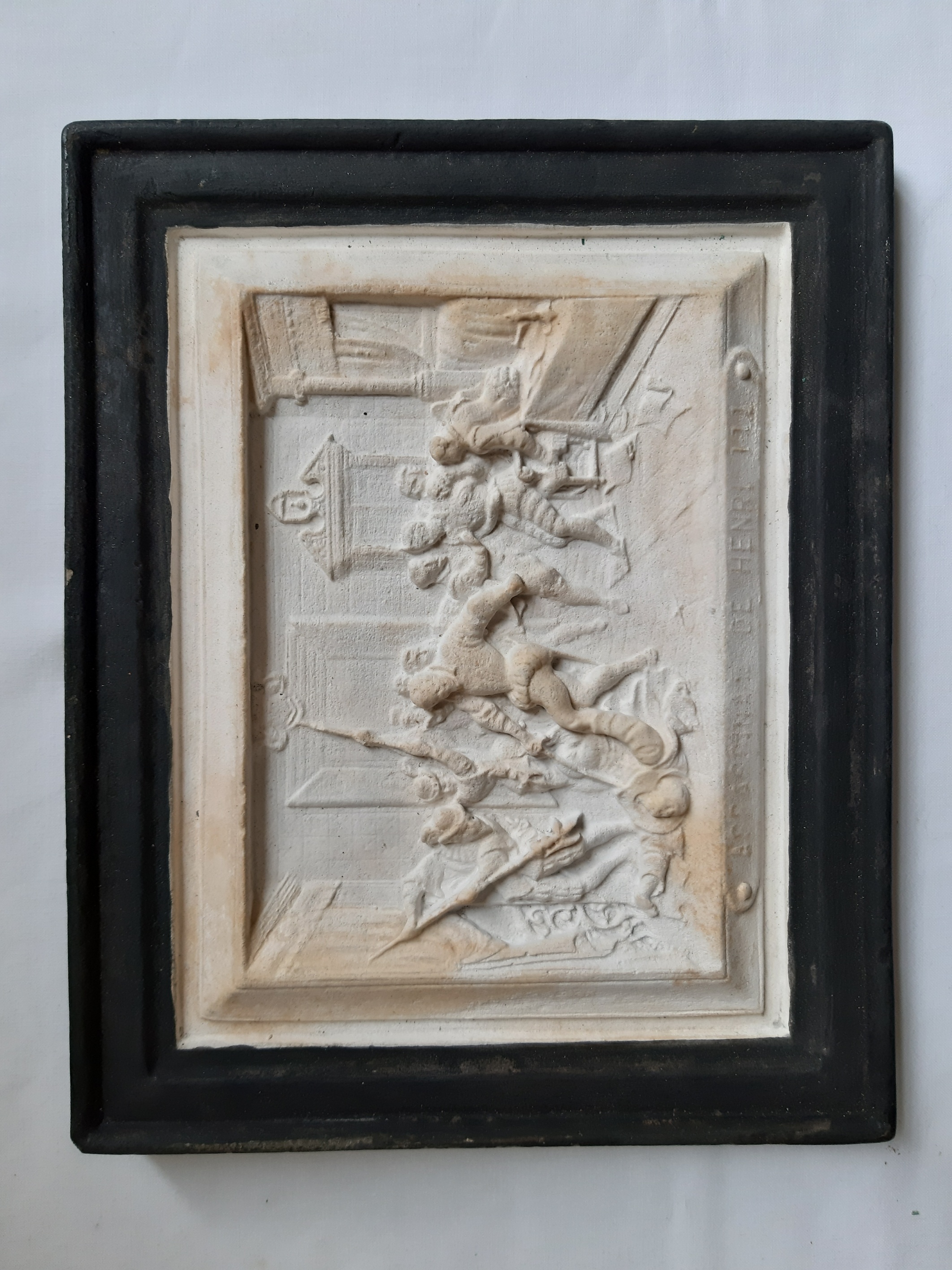 Acheter L'ASSASSINAT du ROI HENRI III ANCIEN CADRE en PIERRE, 19 ème Bon état - 30,00 € L'ASSASSINAT du ROI HENRI III ANCIEN CADRE en PIERRE, 19 ème Bon état - reconditionné disponible sur Label Emmaüs