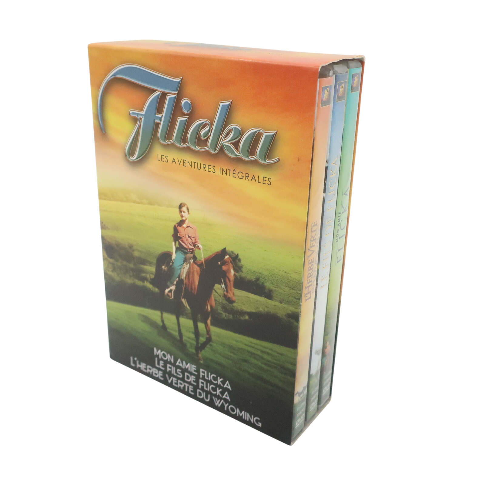 Coffret triple DVD " Flicka " l intégrale 1943/2007  -  reconditionné disponible sur Label Emmaüs