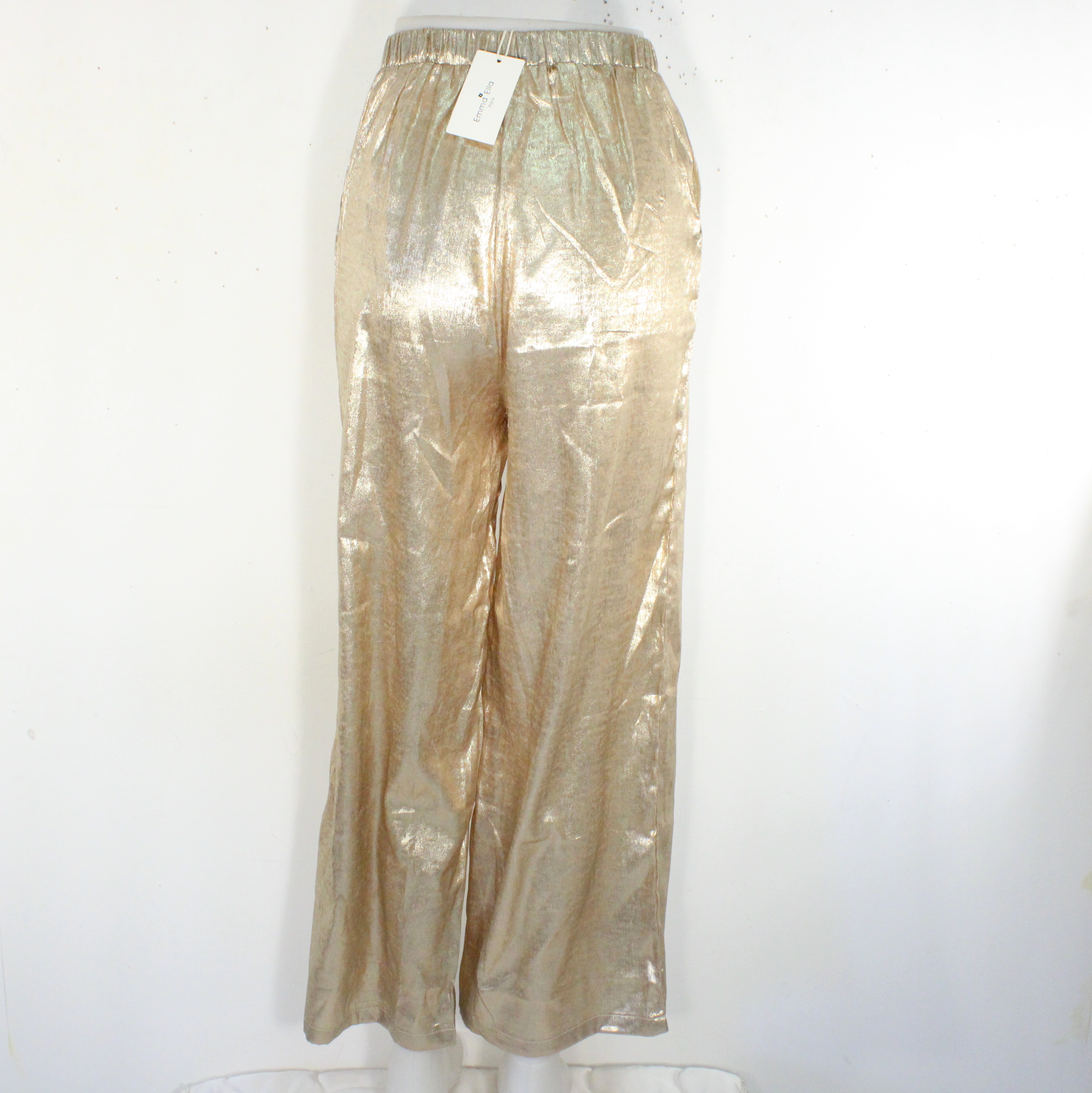 Pantalon Femme Doré EMMA ELLA Taille S - Photo 1
