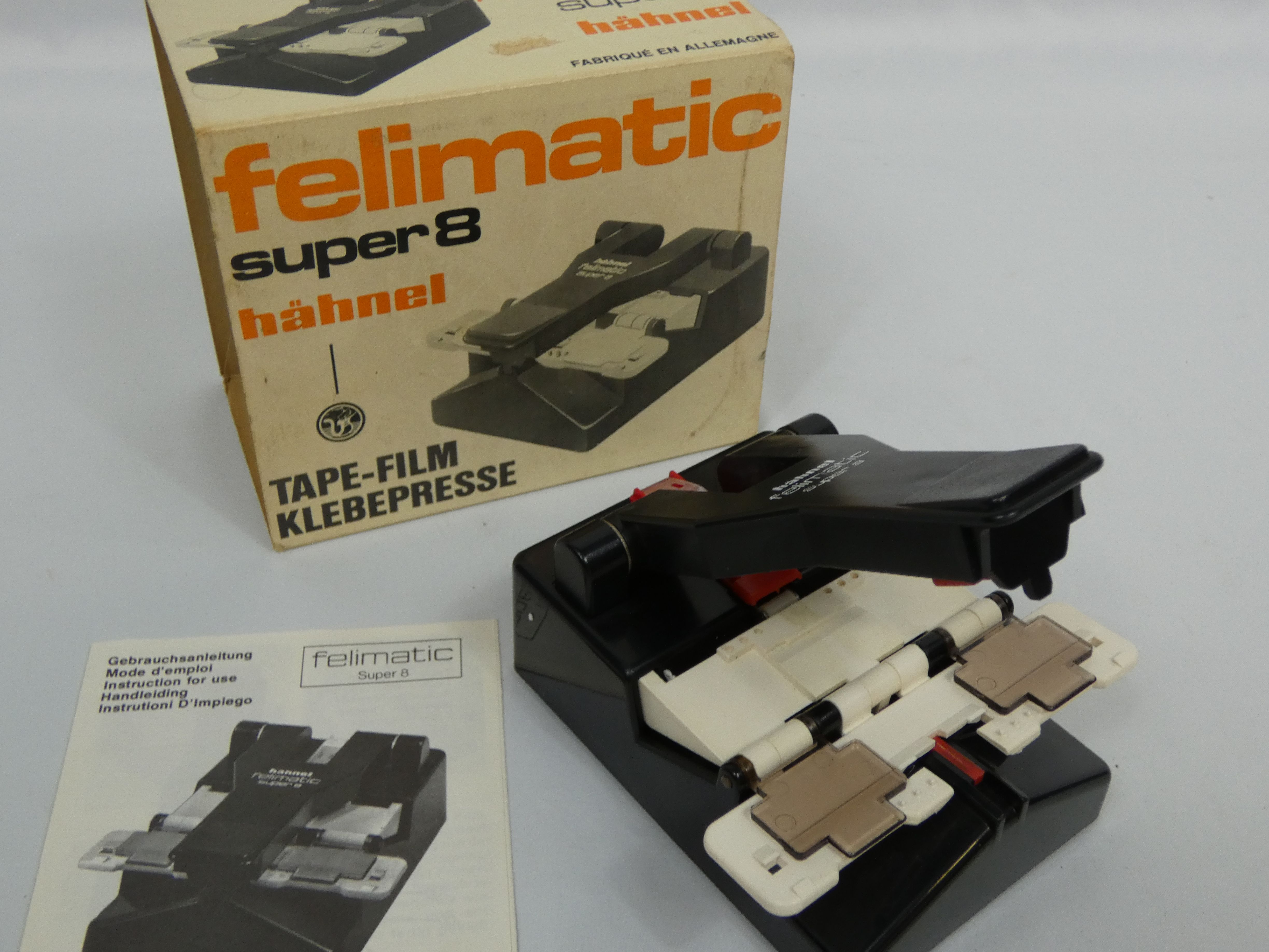 Colleuse à bande felimatic pour films super 8 HAHNEL - Très bon état sur Label Emmaüs