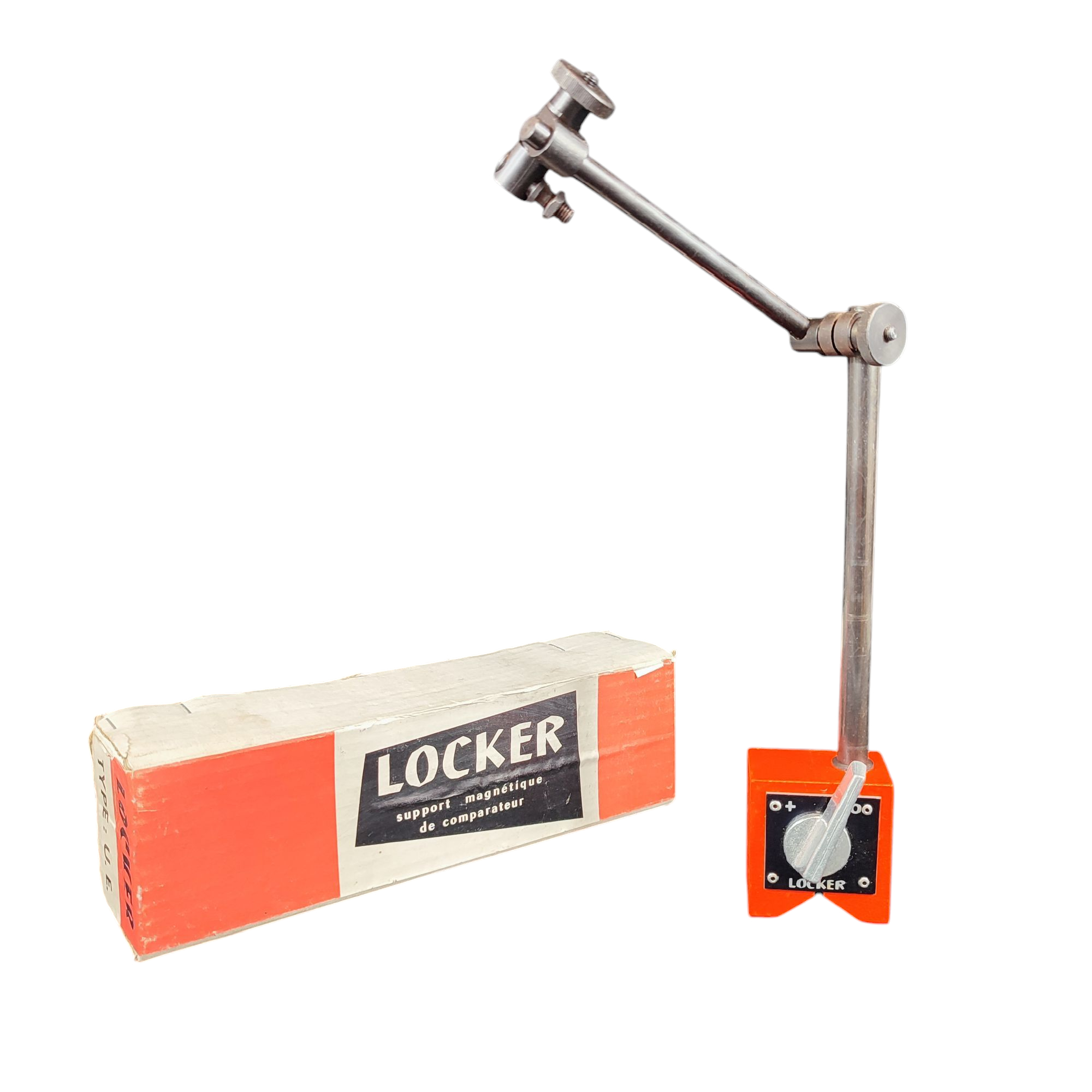 Acheter Support magnétique et articulé pour comparateur type UE - marque LOCKER Bon état - 39,50 € Support magnétique et articulé pour comparateur type UE - marque LOCKER Bon état - reconditionné disponible sur Label Emmaüs