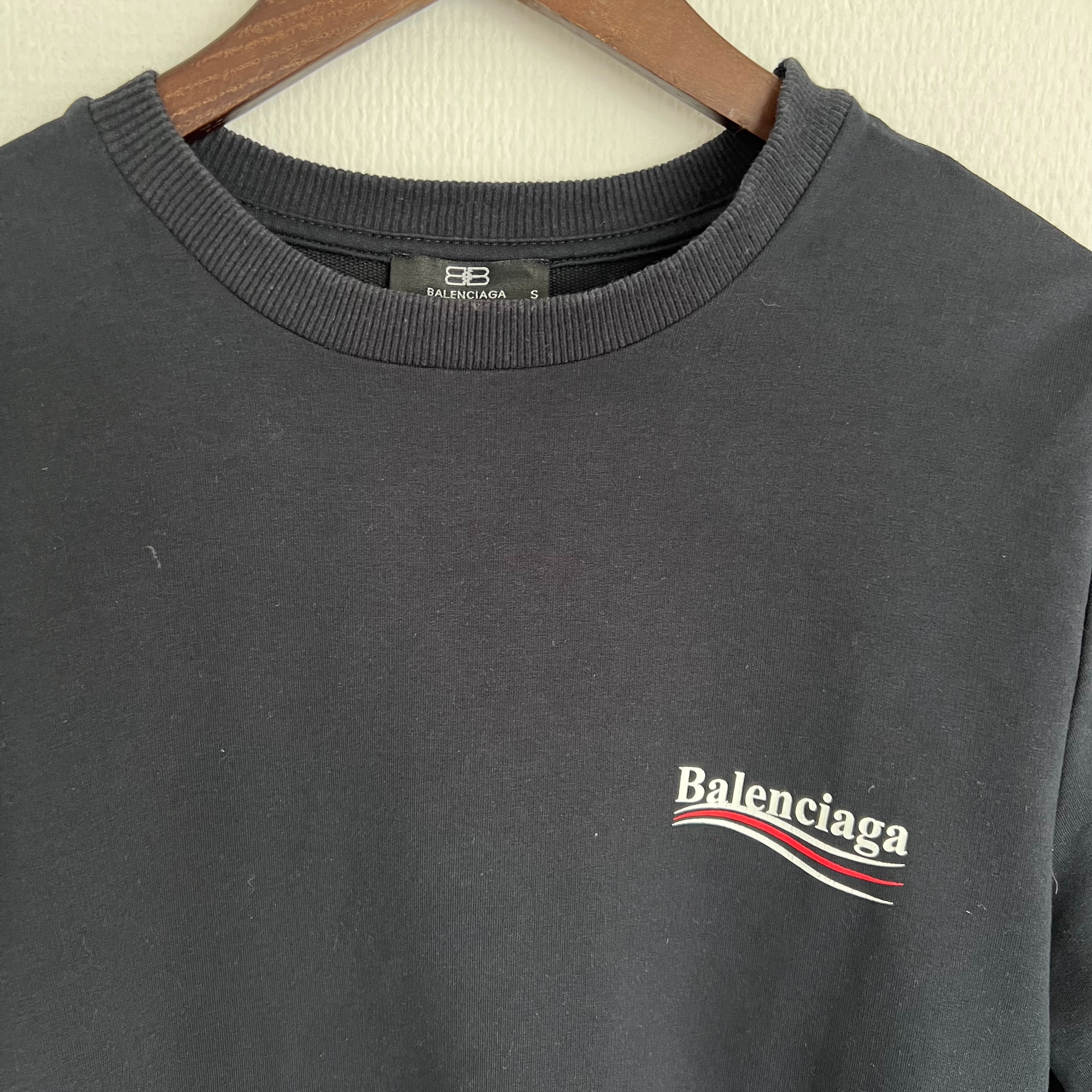 Pull Homme Balenciaga bleu Taille S Bon état - Vue 3 - 