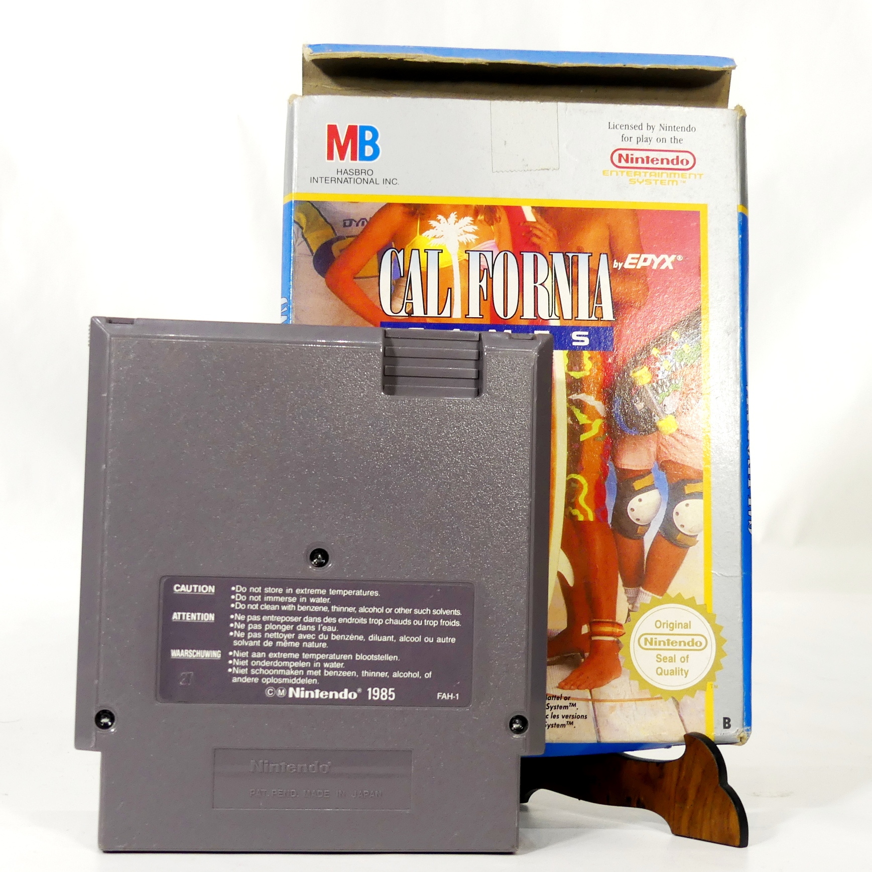 Jeu California Games - Nintendo Entertainment System (NES) - 1988 Bon état - Vue 7 - 