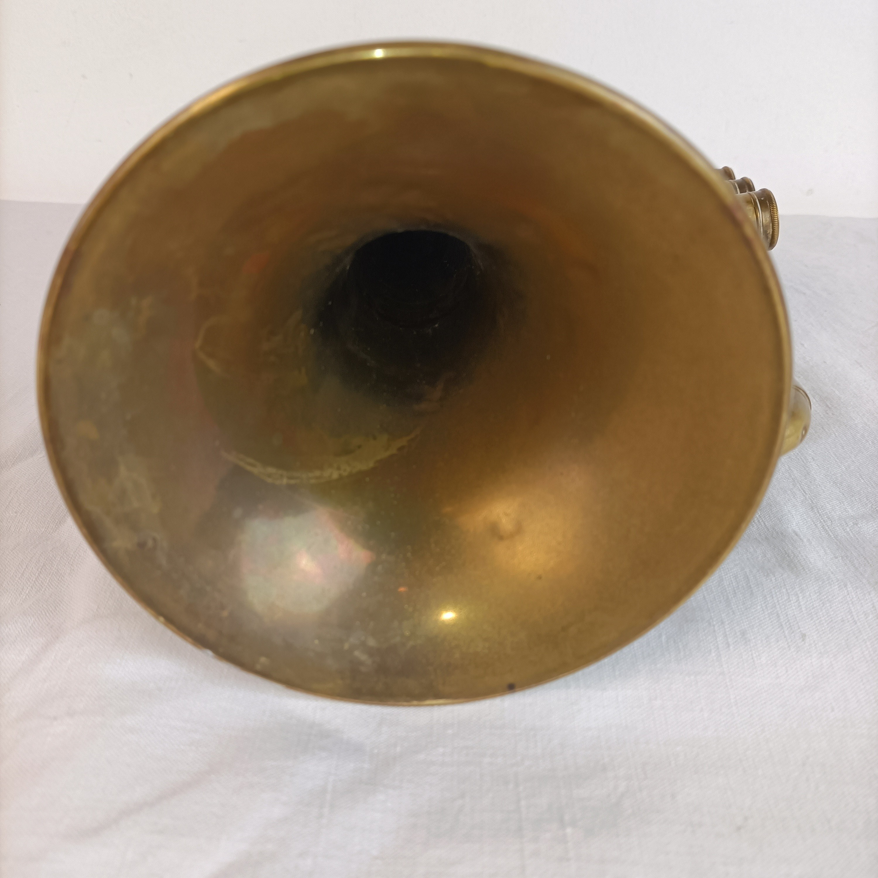 Ancienne Trompette Couesnon et Cie à restaurer - État correct - Photo 6