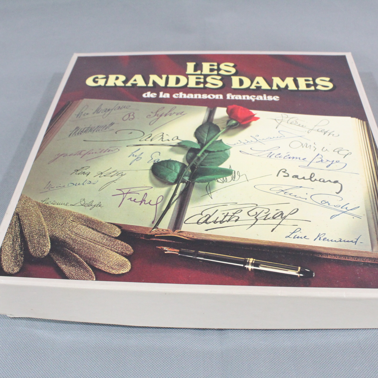 Coffet de 10 disques 33 T Les Grandes Dames de la chanson française Bon état - Vue 2 - 