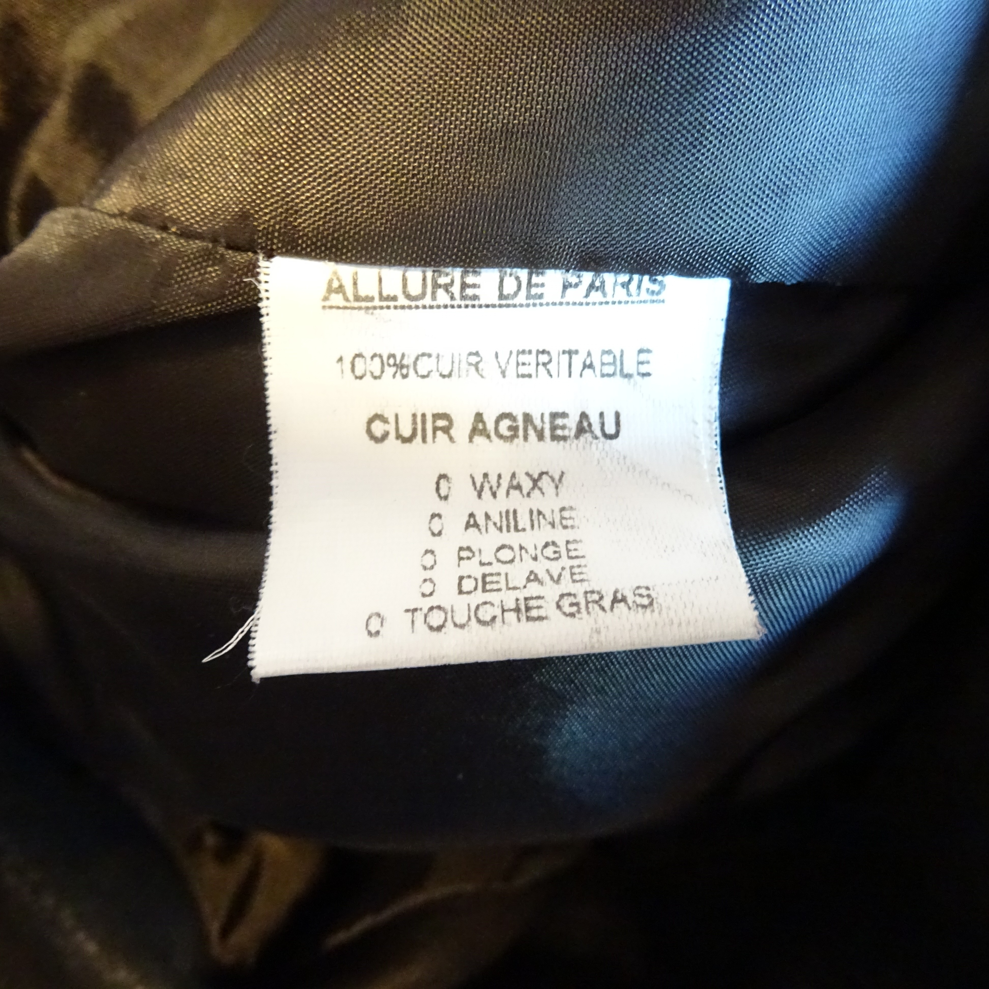 Voir photo 4 de Blouson en cuir taille 2 xl DRS Dreamers Blouson en cuir taille 2 xl DRS Dreamers Bon état - Vue 4 -