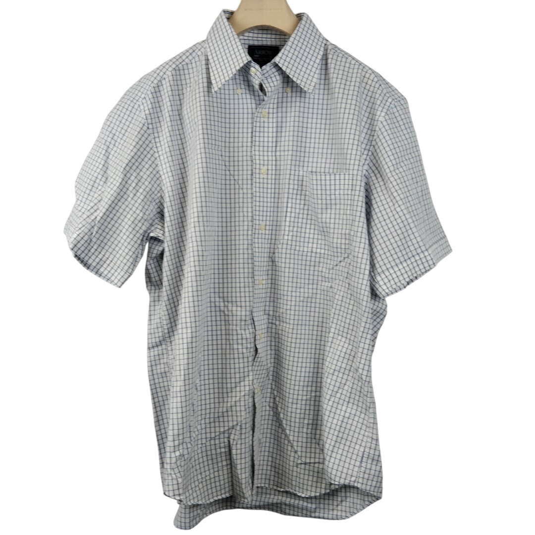 Chemise bleue et blanche  carreaux - Taille 42 - arrow - Modalova