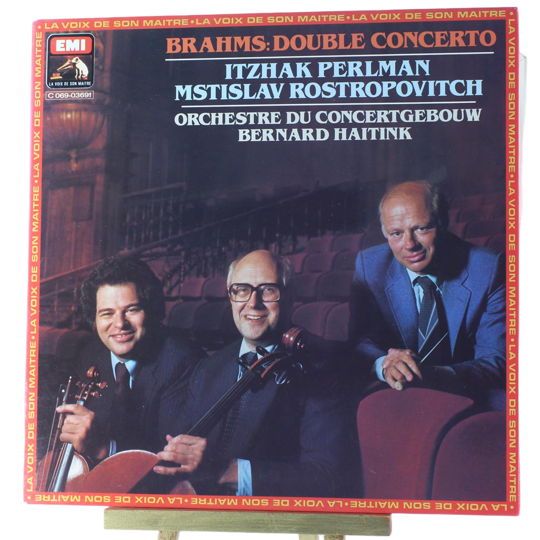 Disque vinyle Brahms: double concerto Bon état -  reconditionné disponible sur Label Emmaüs
