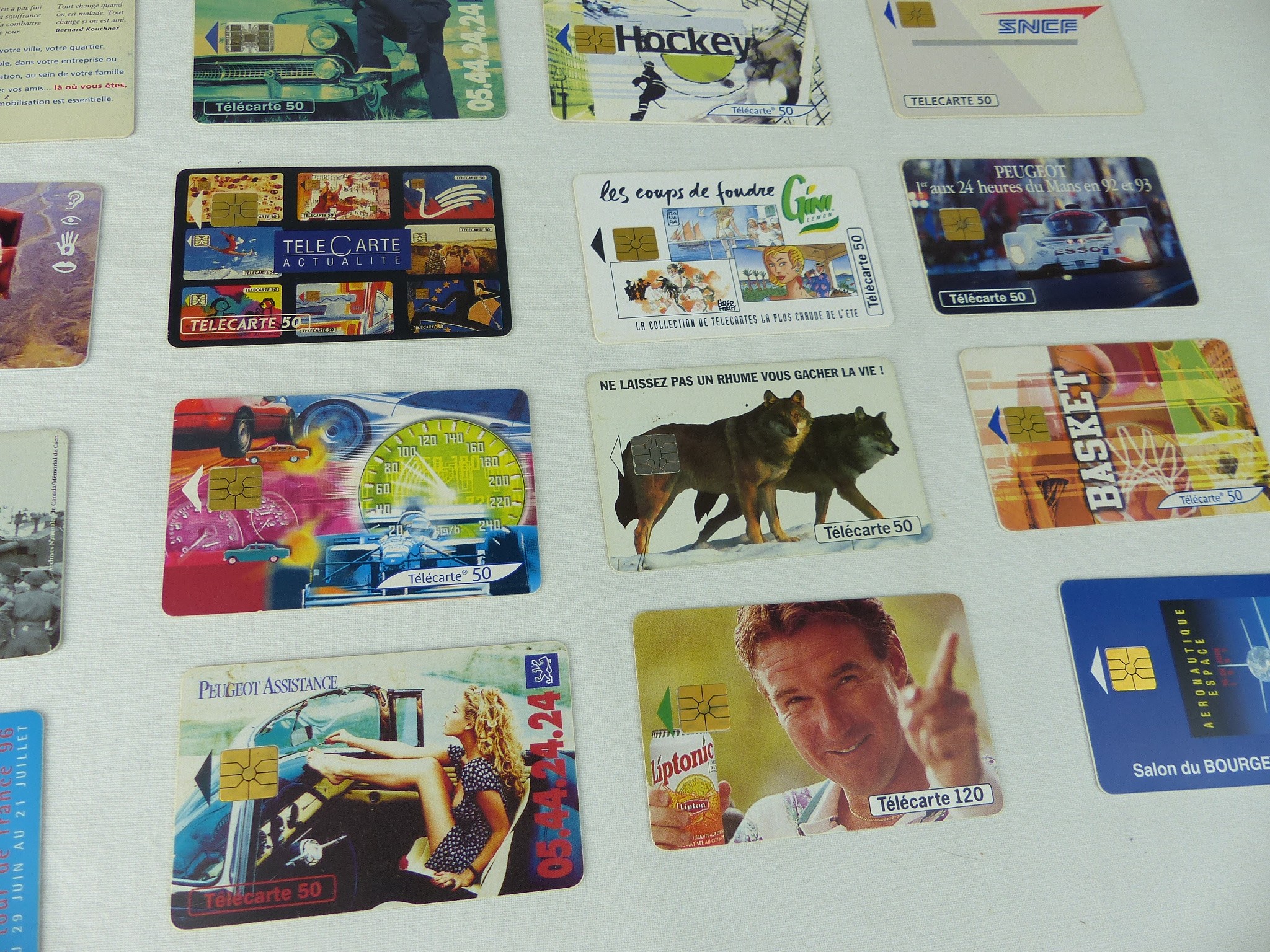 Collection de 155 cartes téléphoniques, exemplaires rares, prix cassé - Bon état - Photo 9