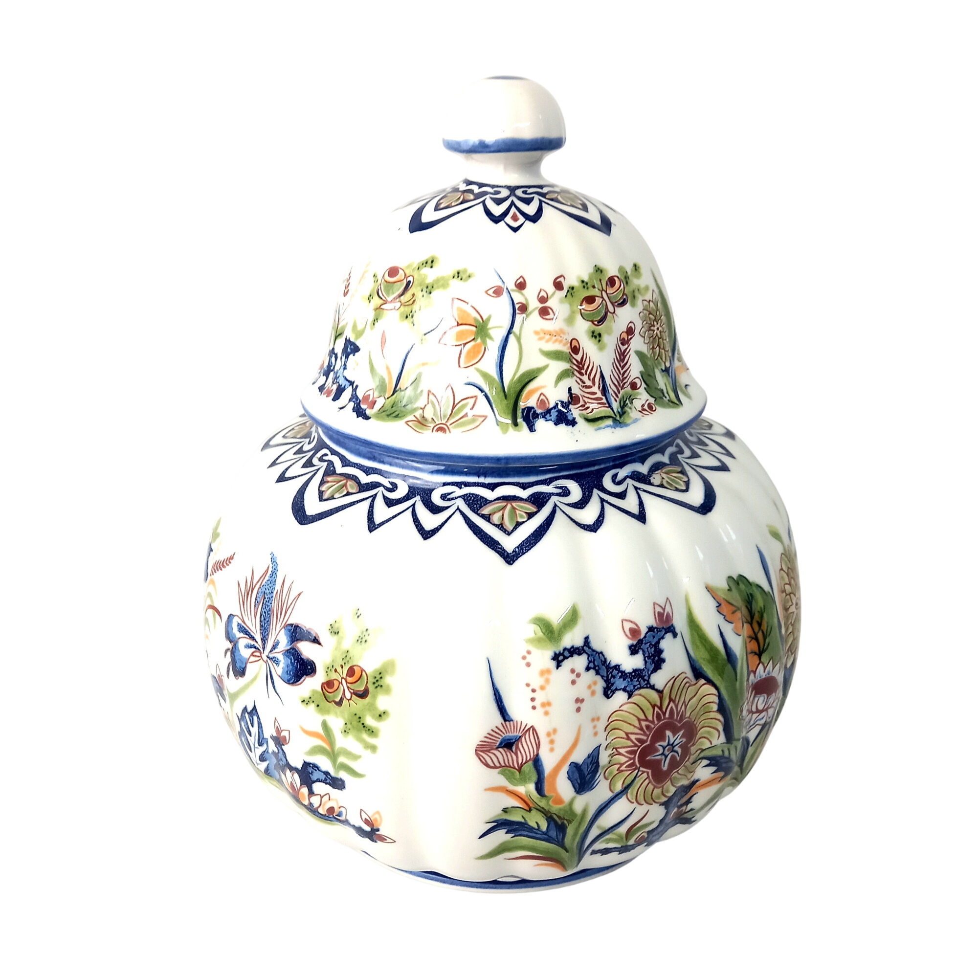 Acheter Grande potiche en céramique, avec couvercle, signée Remy Floréal Très bon état - 35,00 € Grande potiche en céramique, avec couvercle, signée Remy Floréal Très bon état - reconditionné disponible sur Label Emmaüs