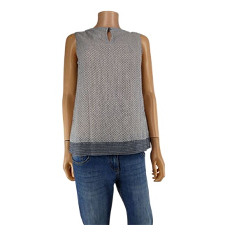 Débardeur gris imprimé - femme - Esprit - taille 38 Bon état -  reconditionné disponible sur Label Emmaüs