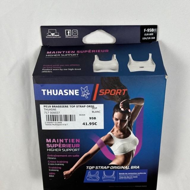 Voir photo 5 de Brassière femme Force 3 Top Strap Thuasne 80B, blanc Brassière femme Force 3 Top Strap Thuasne 80B, blanc Comme neuf - Vue 5 -