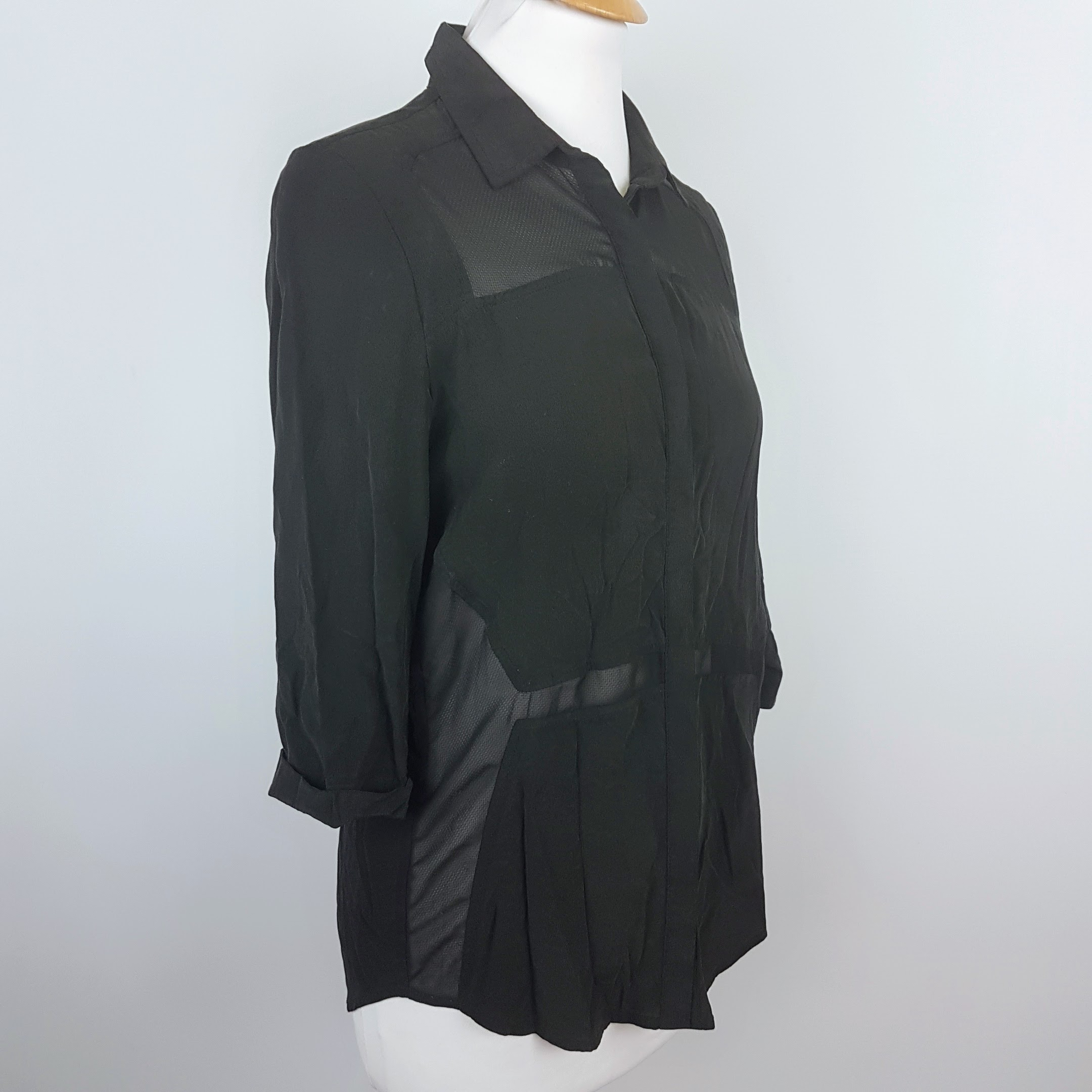 Voir photo 3 de Chemisier - The Kooples - S Chemisier - The Kooples - S Très bon état - Vue 3 -